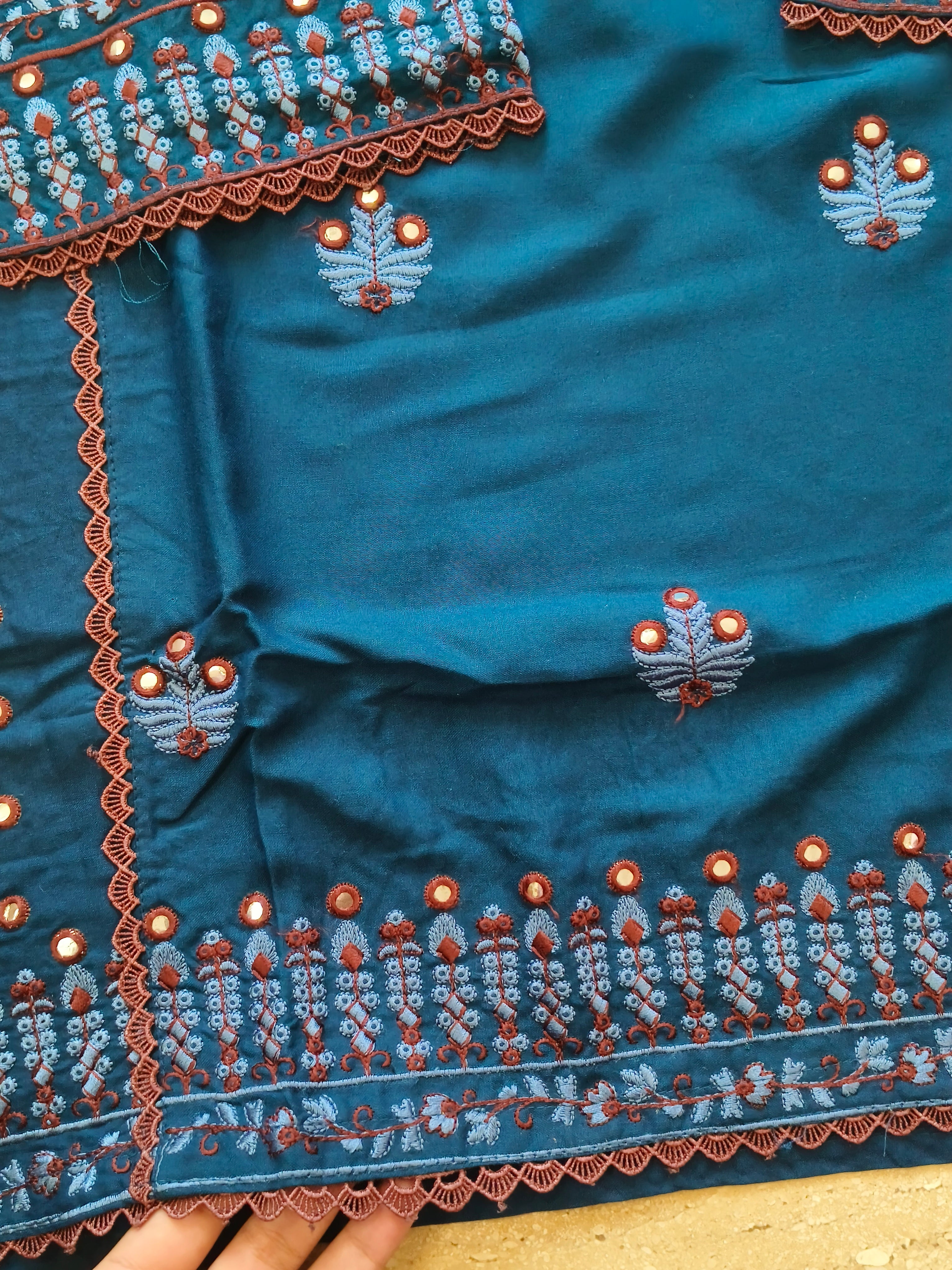 IMROZA RAYON EMBROIDERY SUIT 3 R