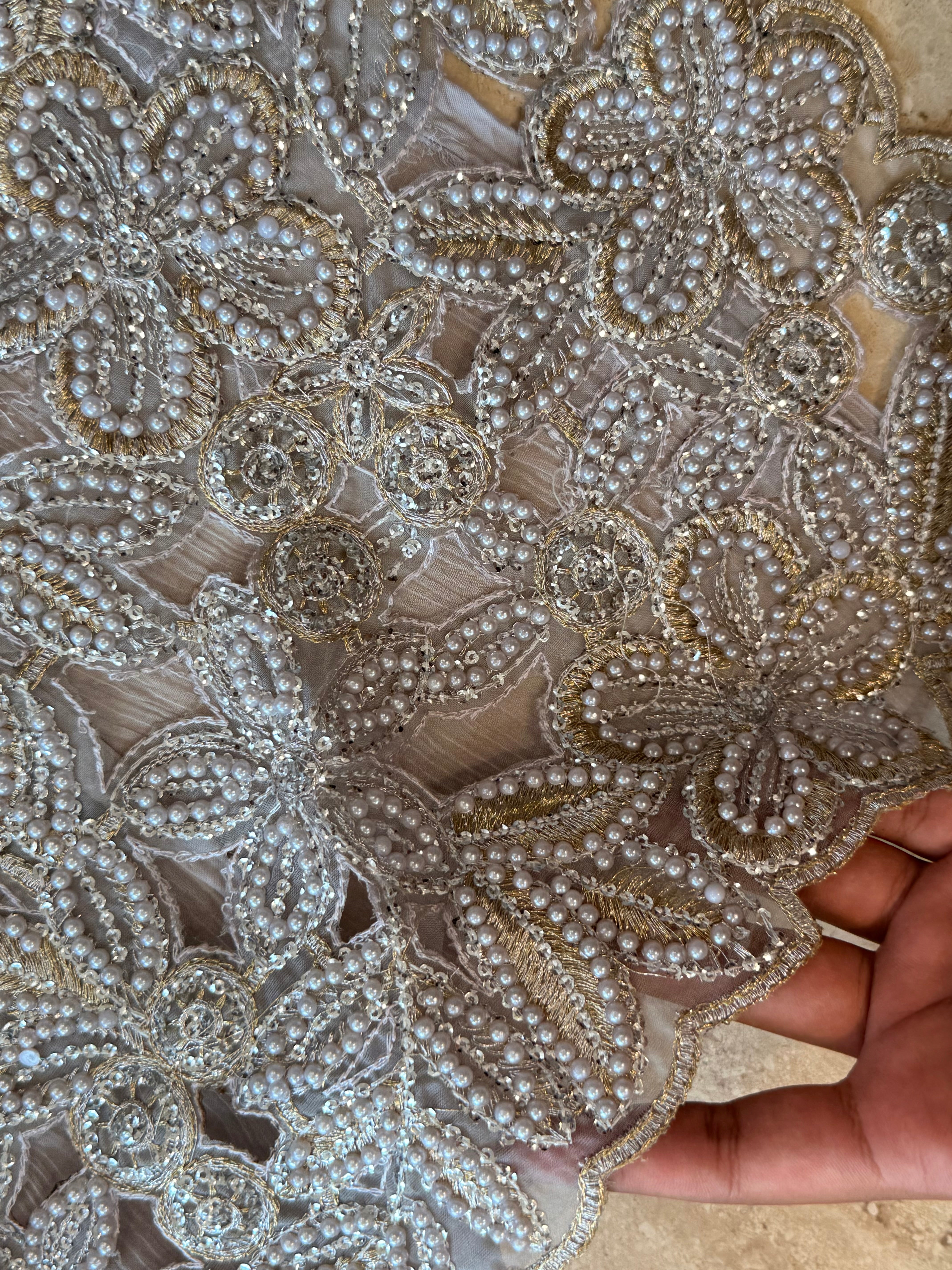 CHIFFON EMBROIDERY SUIT 1 Q