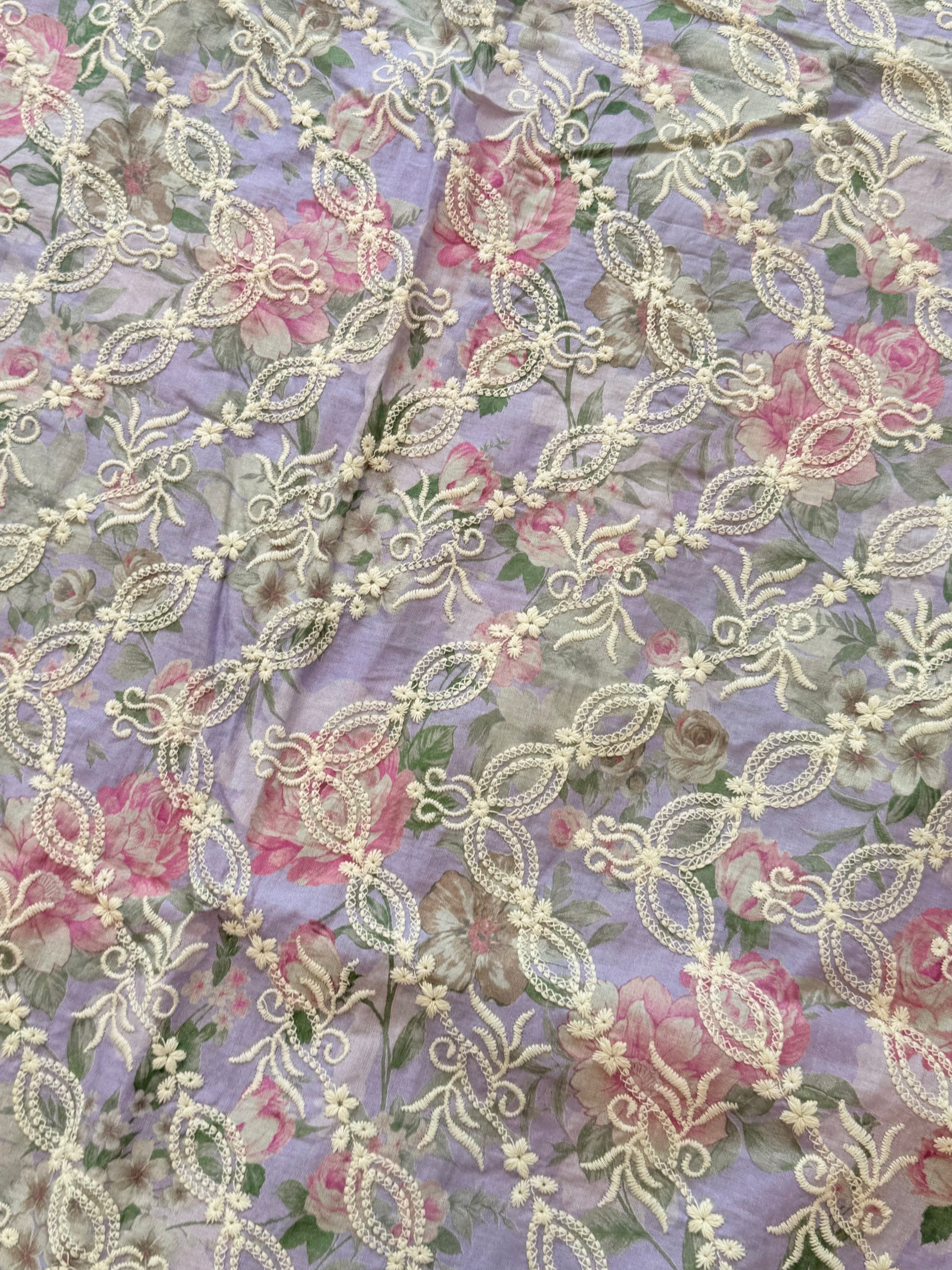FIZA LAWN EMBROIDERY SUIT 2
