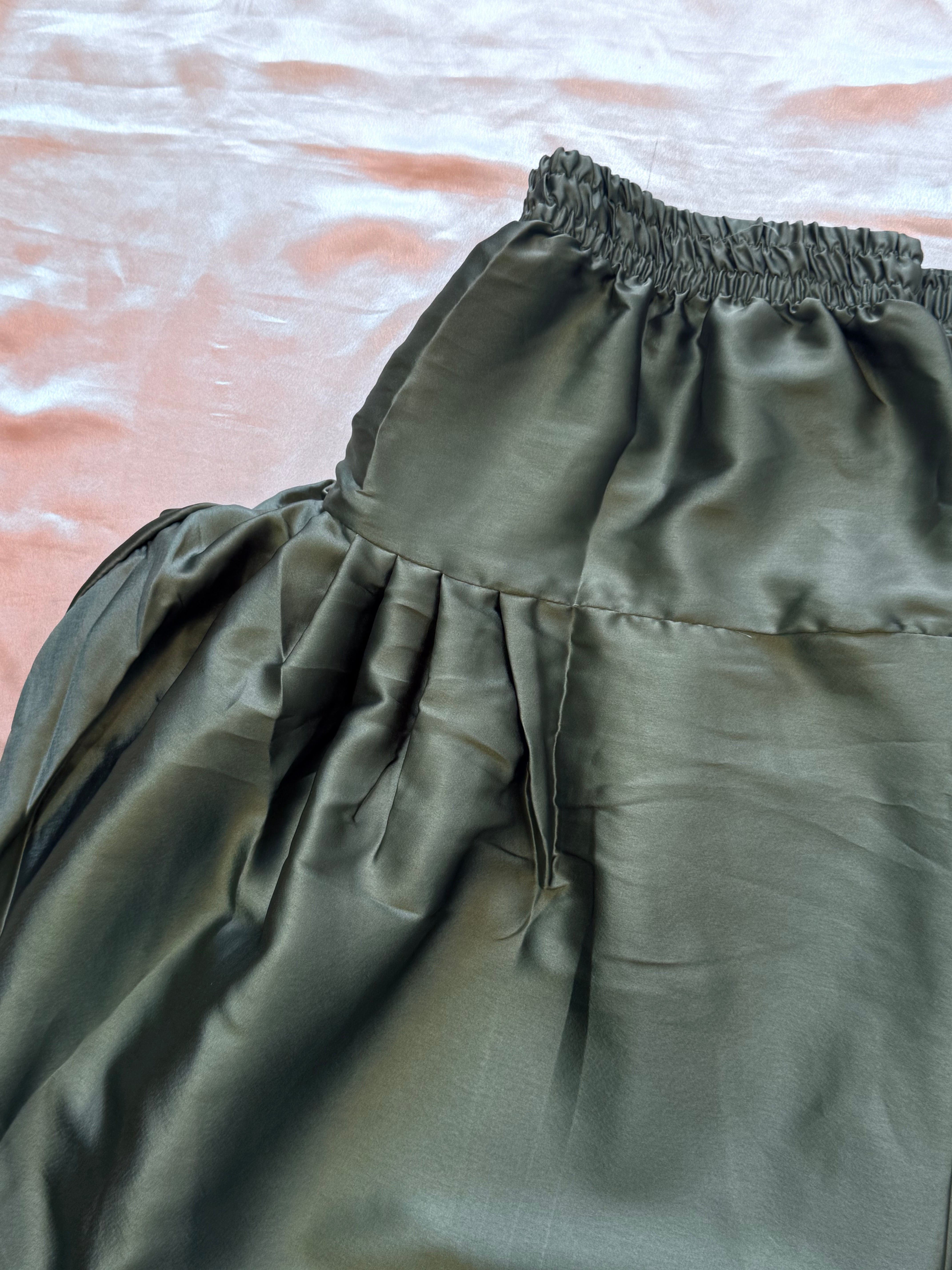 SATIN FARSHI SHALWAR SUIT 2 Q