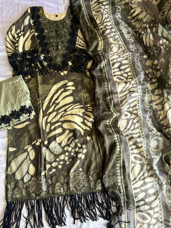 MARIA B COTTON PATCH READYMADE SUIT 6