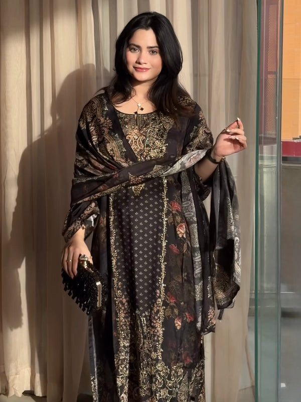 HARSHA MUSLIN READYMADE SUIT 8