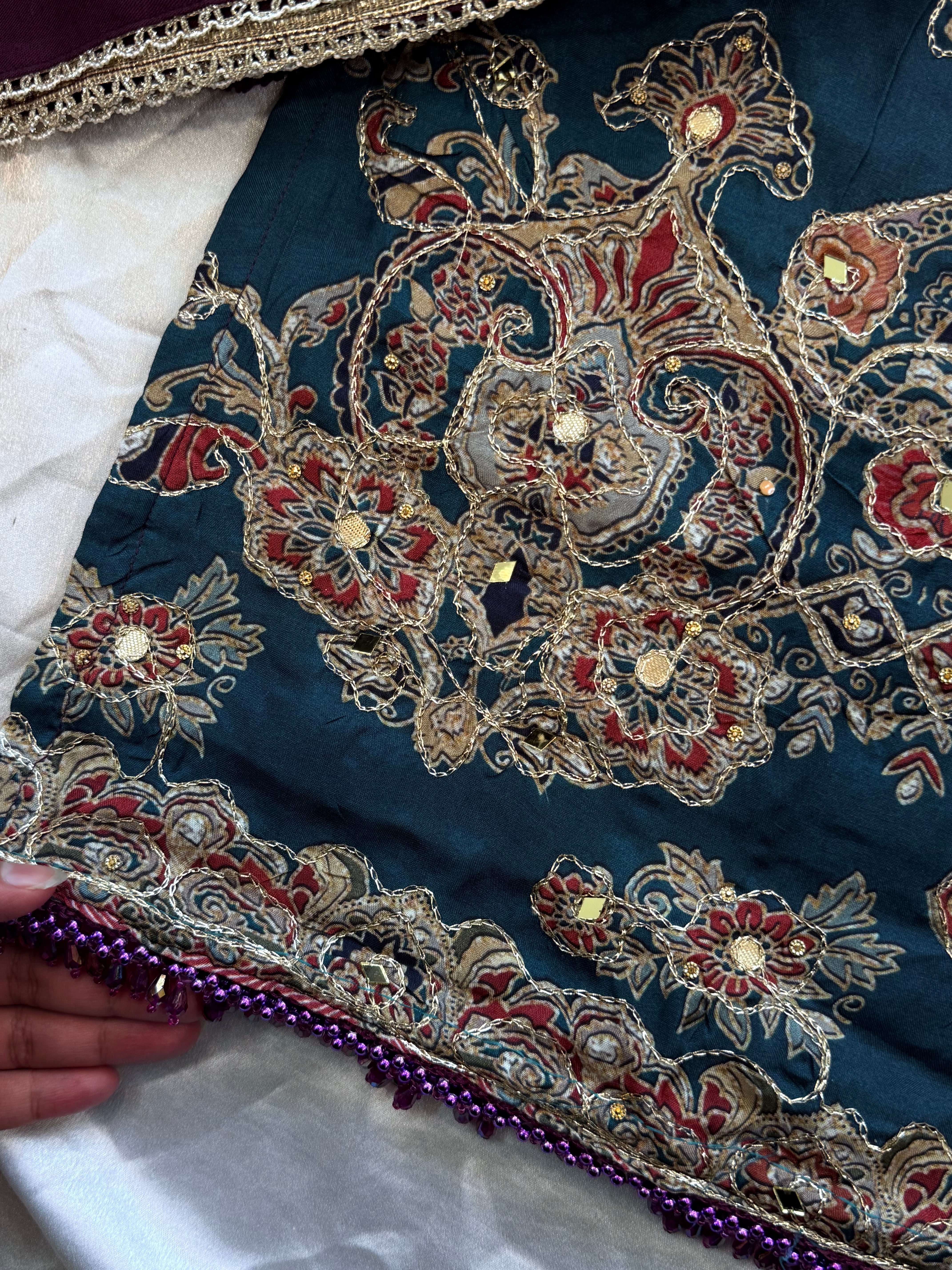 RAHI MUSLIN READYMADE SUIT 3