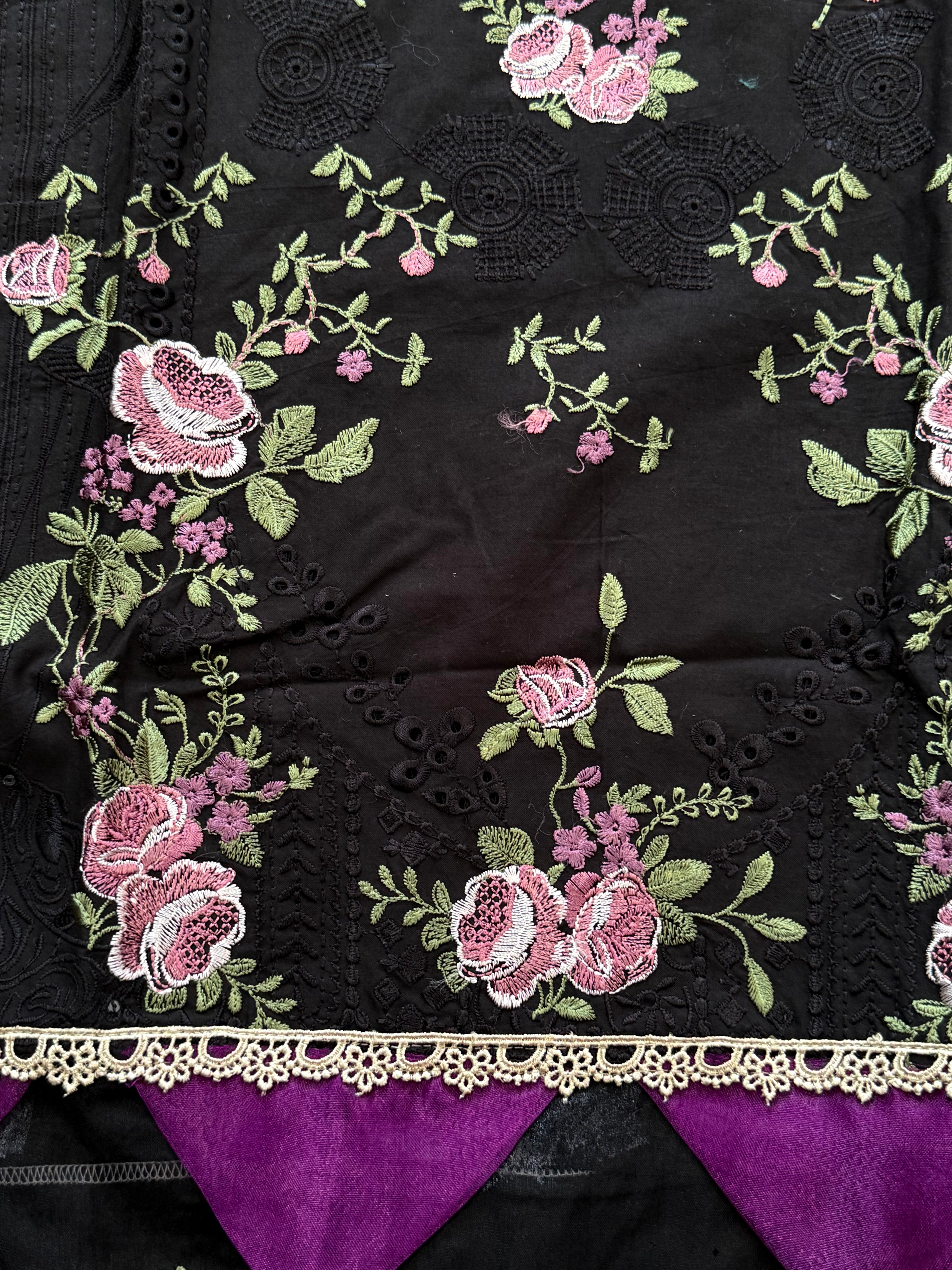 YUMNA BLACK READYMADE SUIT