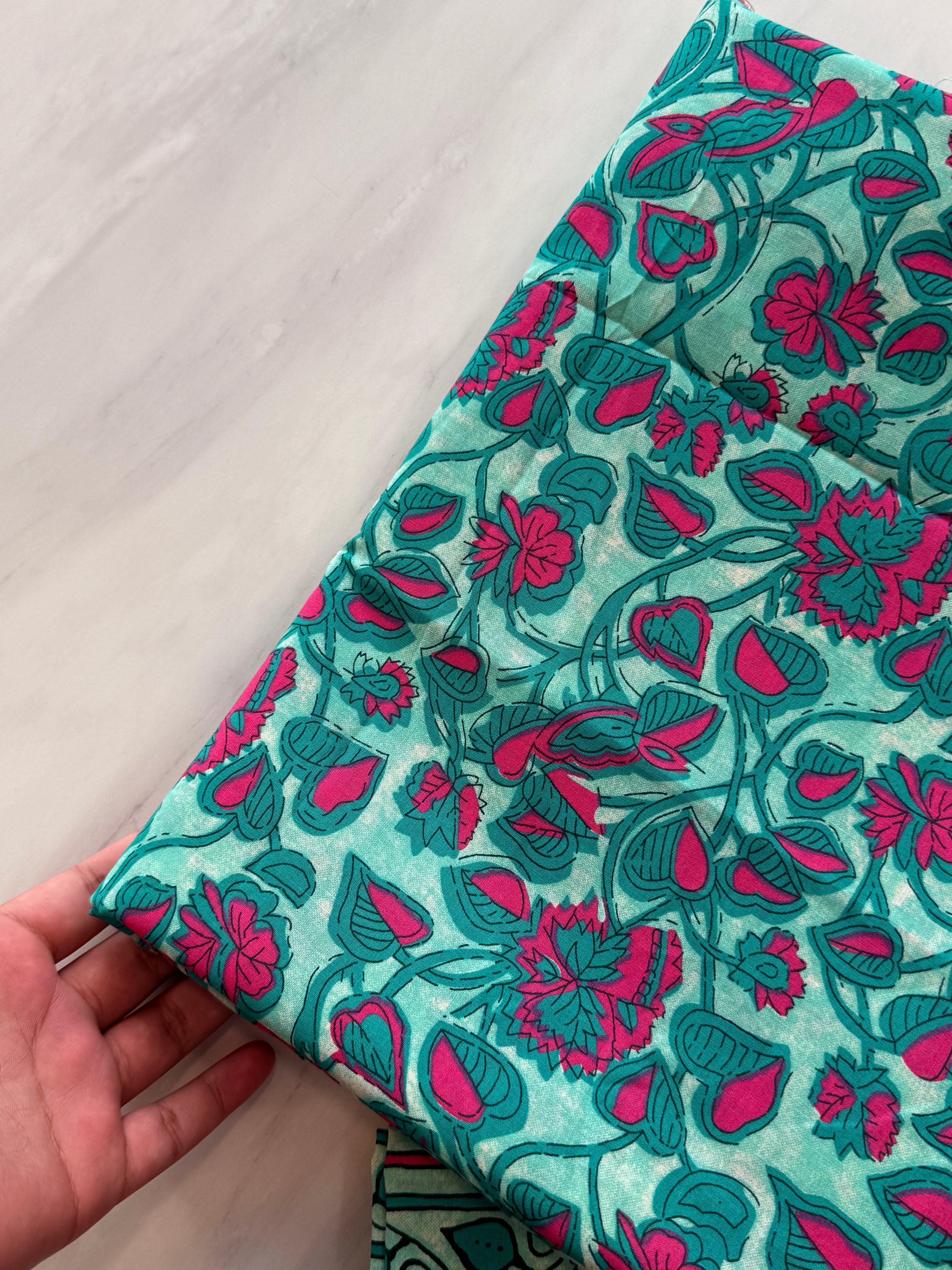 NIDA COTTON PRINTED UNSTITCHED SUIT 3