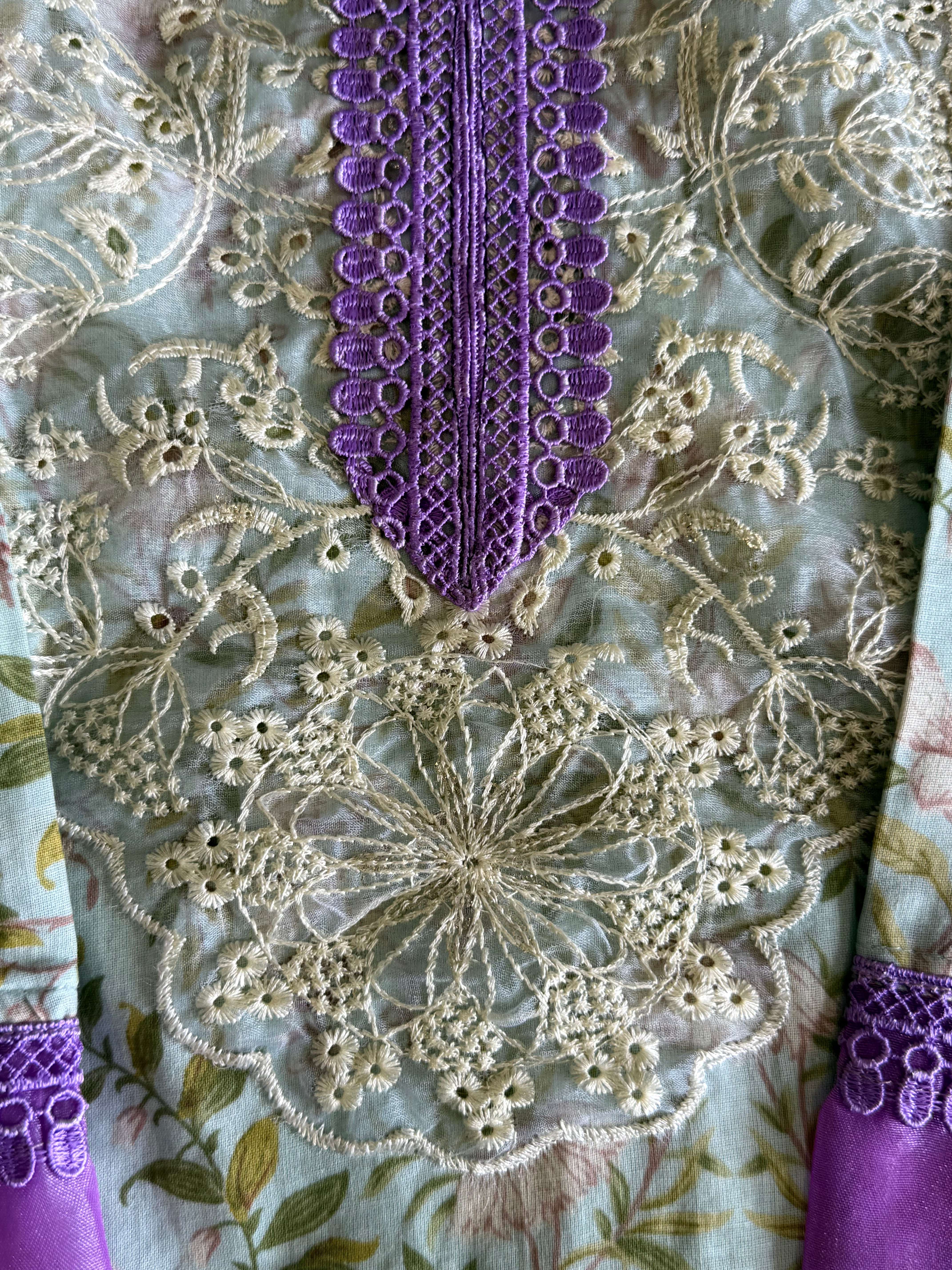MARIA B COTTON PATCH READYMADE SUIT 4