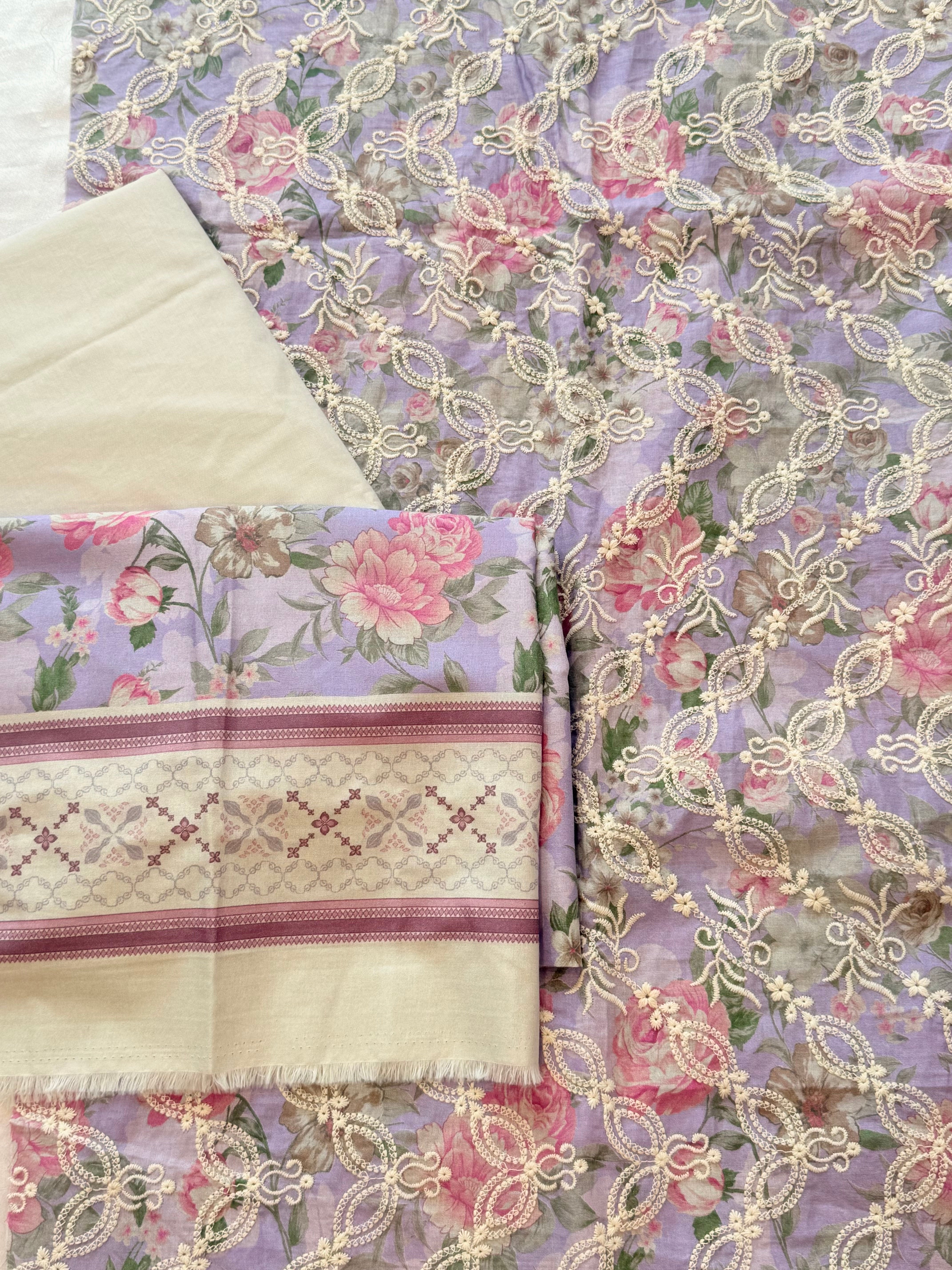 FIZA LAWN EMBROIDERY SUIT 2
