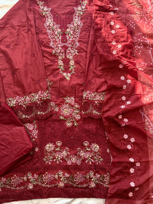 ELAAF COTTON EMBROIDERY SUIT 3
