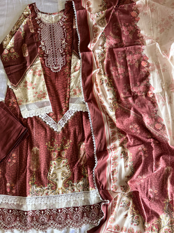 KHYBER LAWN READYMADE EMBROIDERED SUIT 2