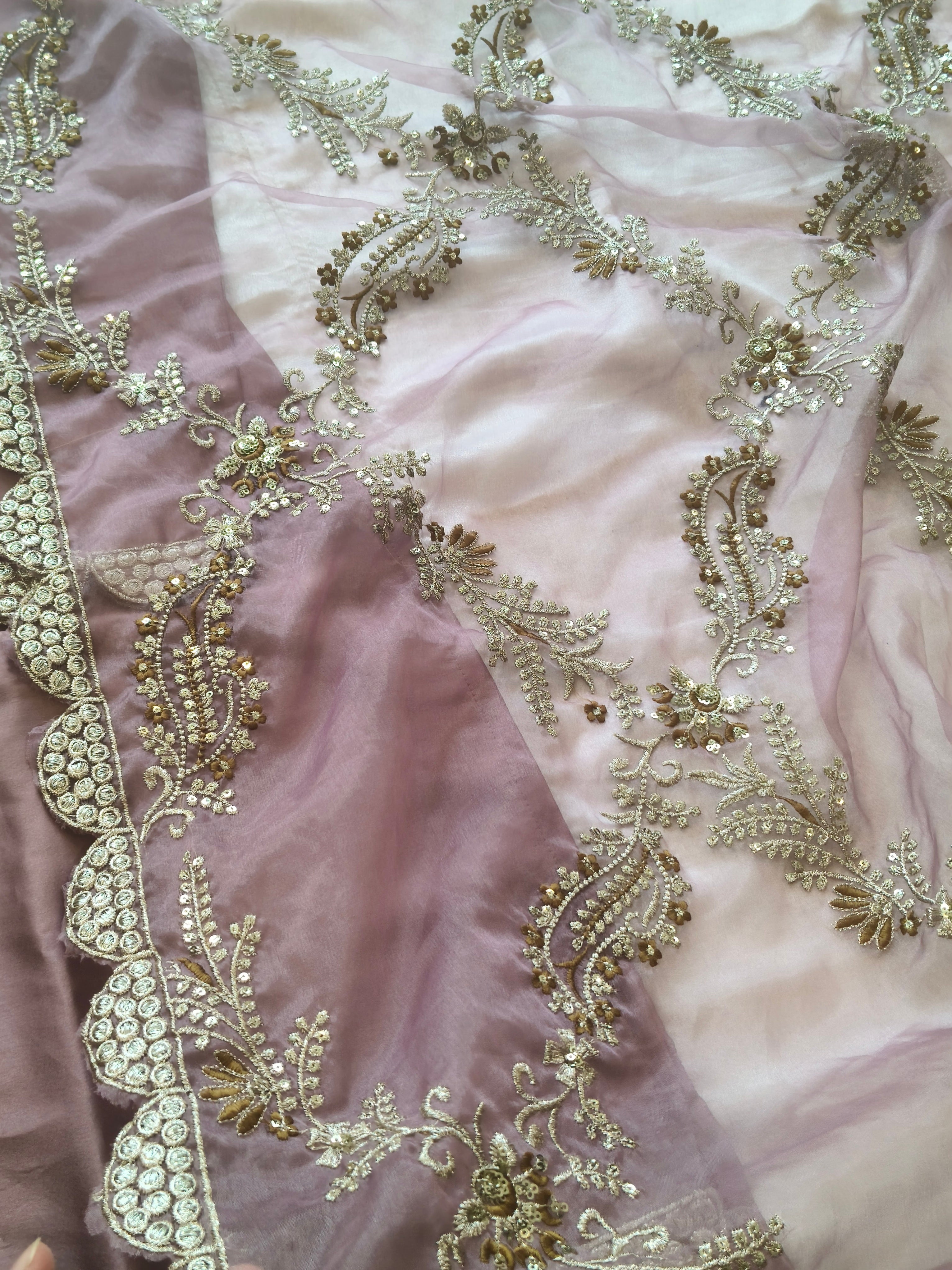 SATIN FARSHI SHALWAR SUIT 1 Q