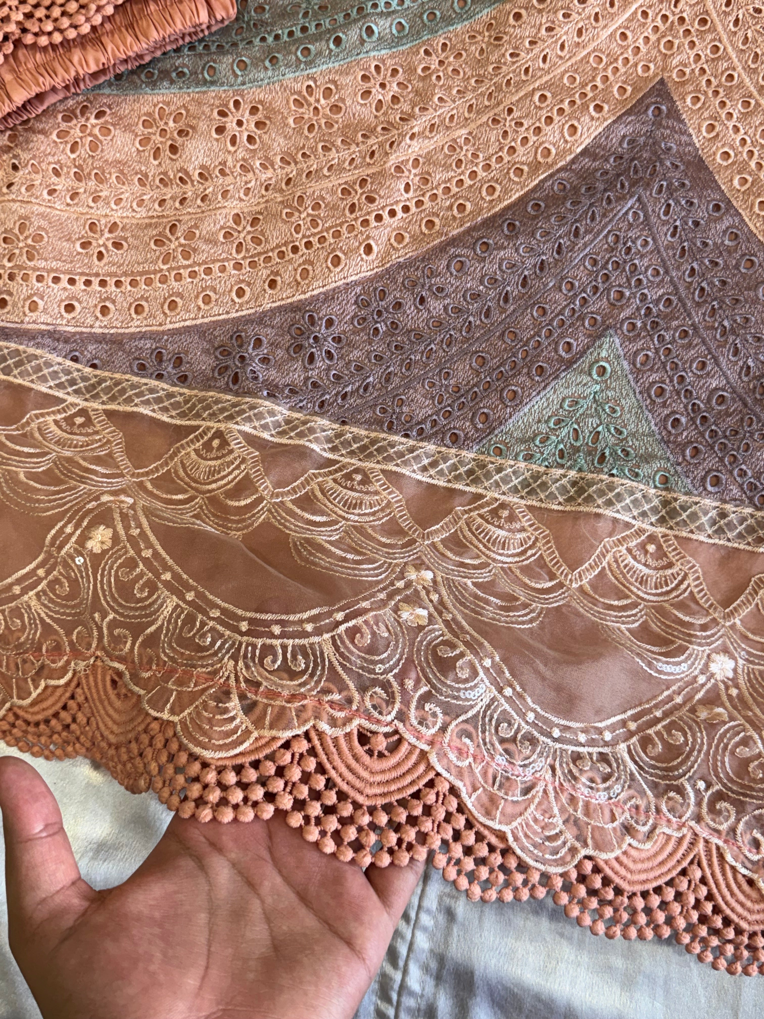 MARIA B CHIFFON READYMADE SUIT Q