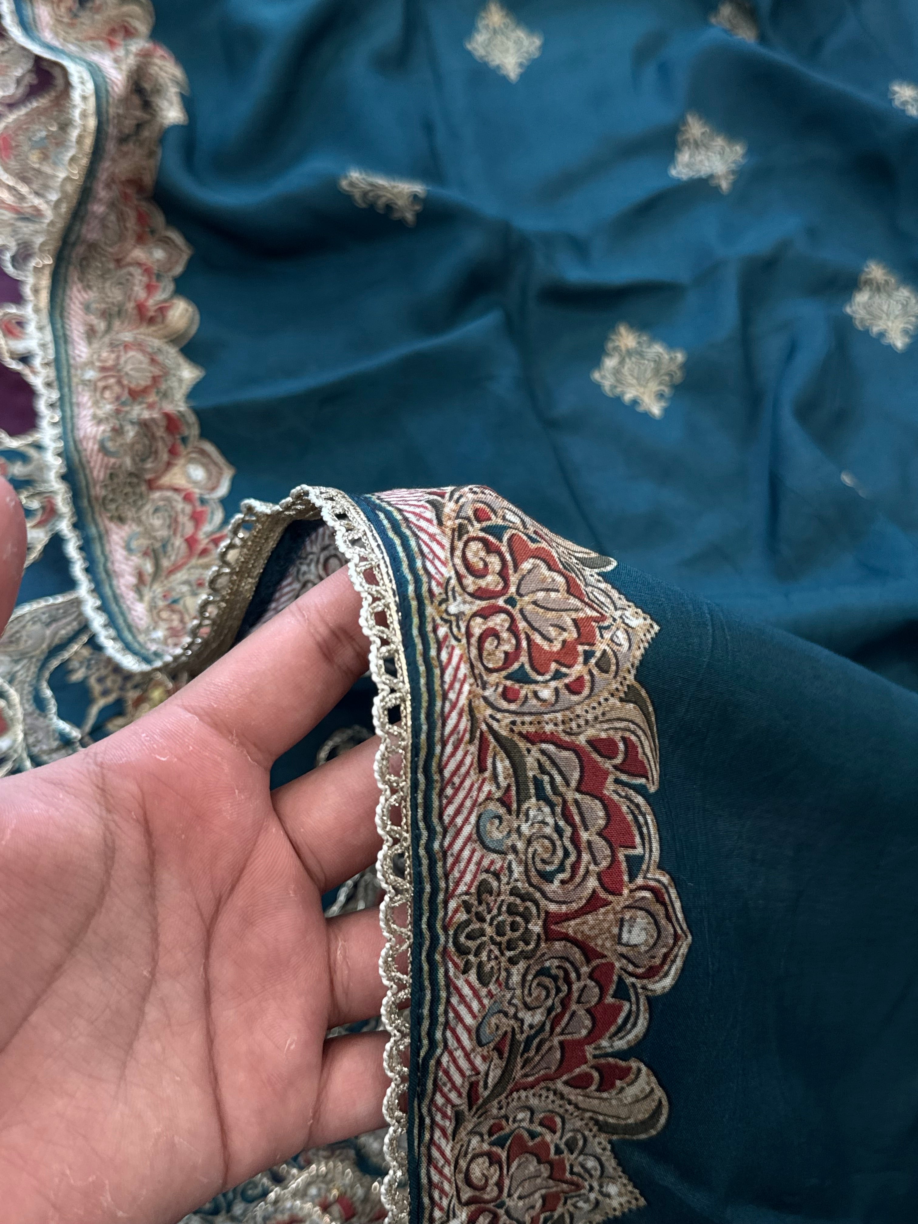 RAHI MUSLIN READYMADE SUIT 3