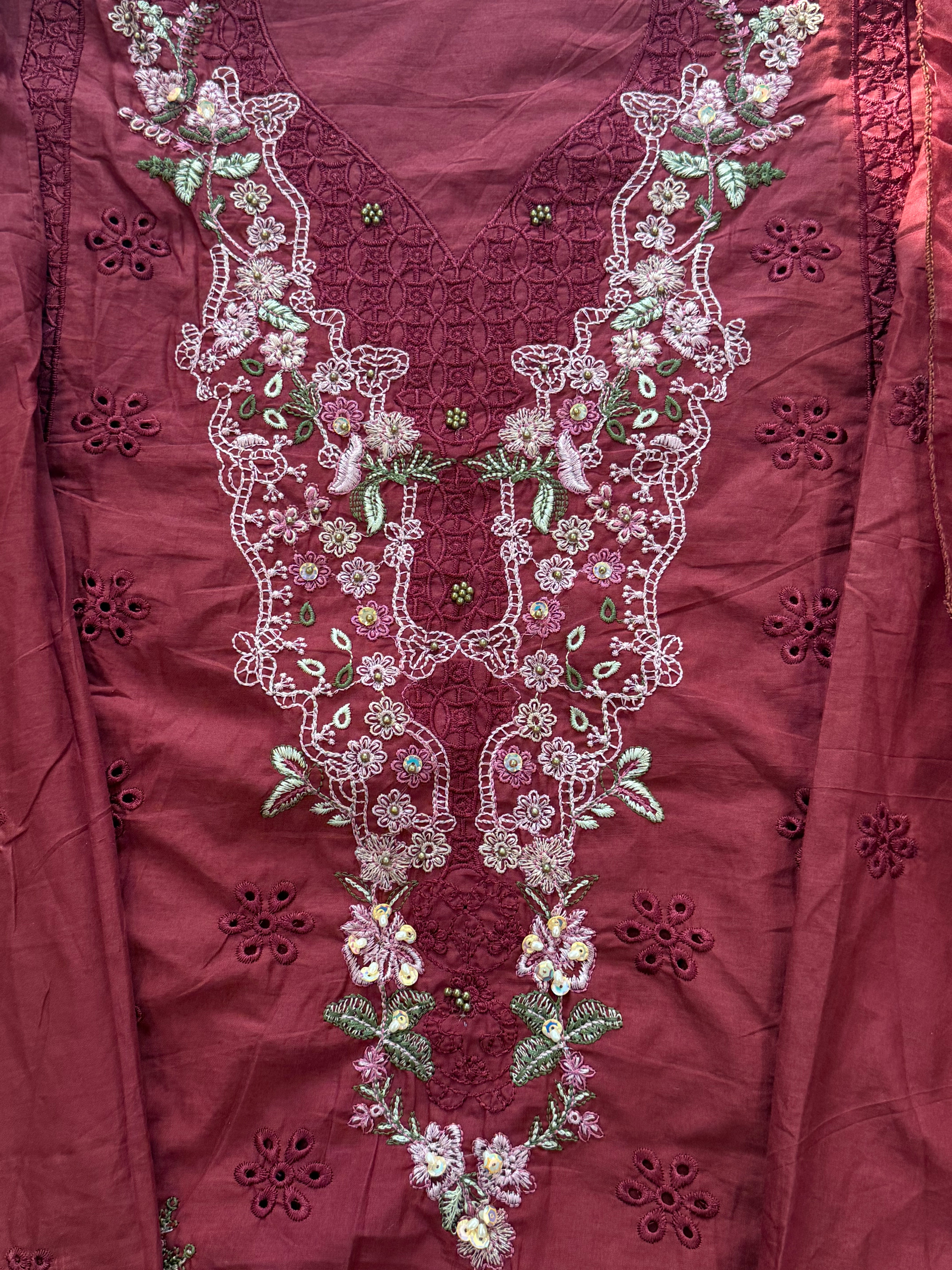 ELAAF COTTON EMBROIDERY SUIT 3
