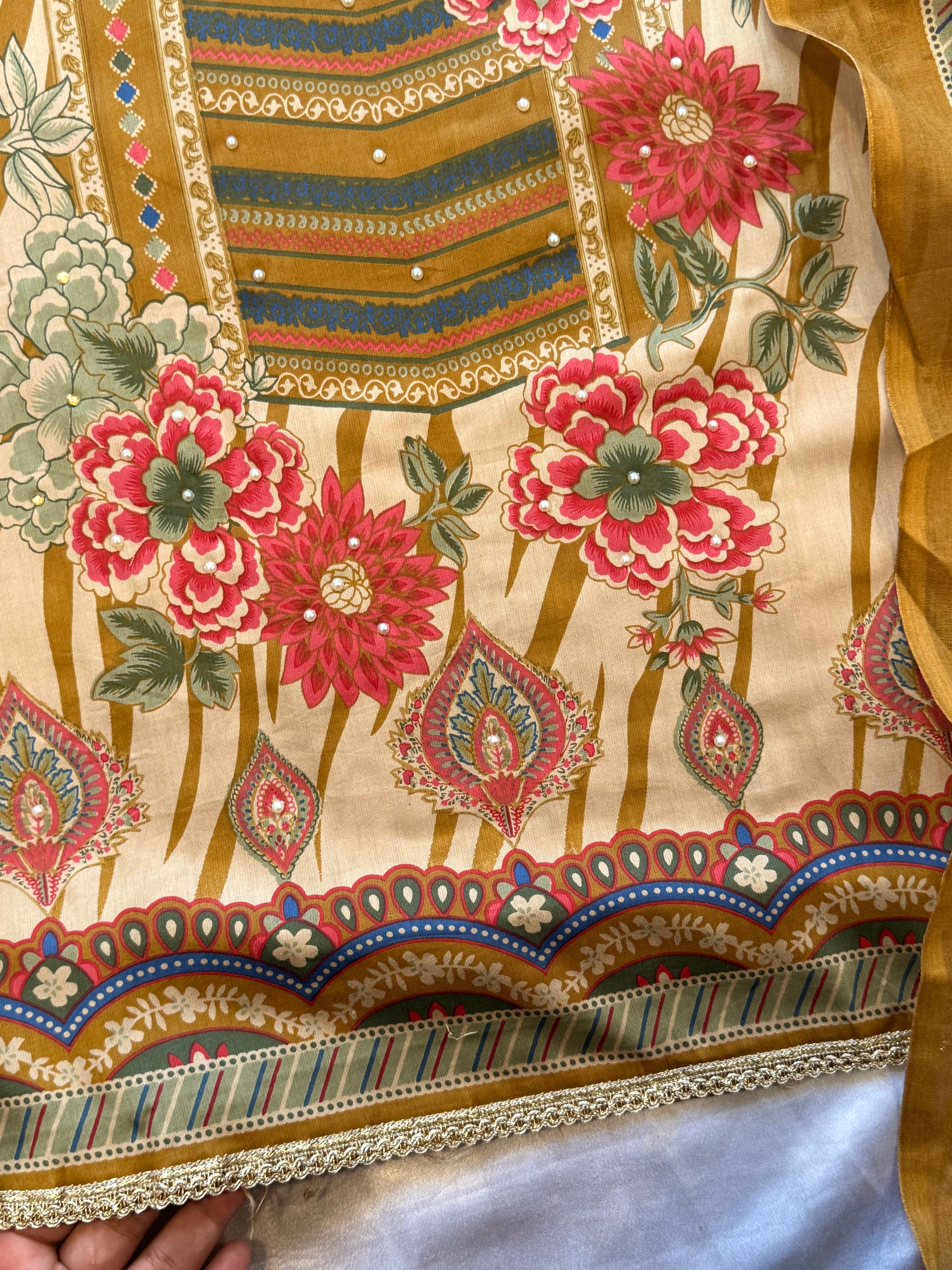 ROZANA PURE COTTON SUIT