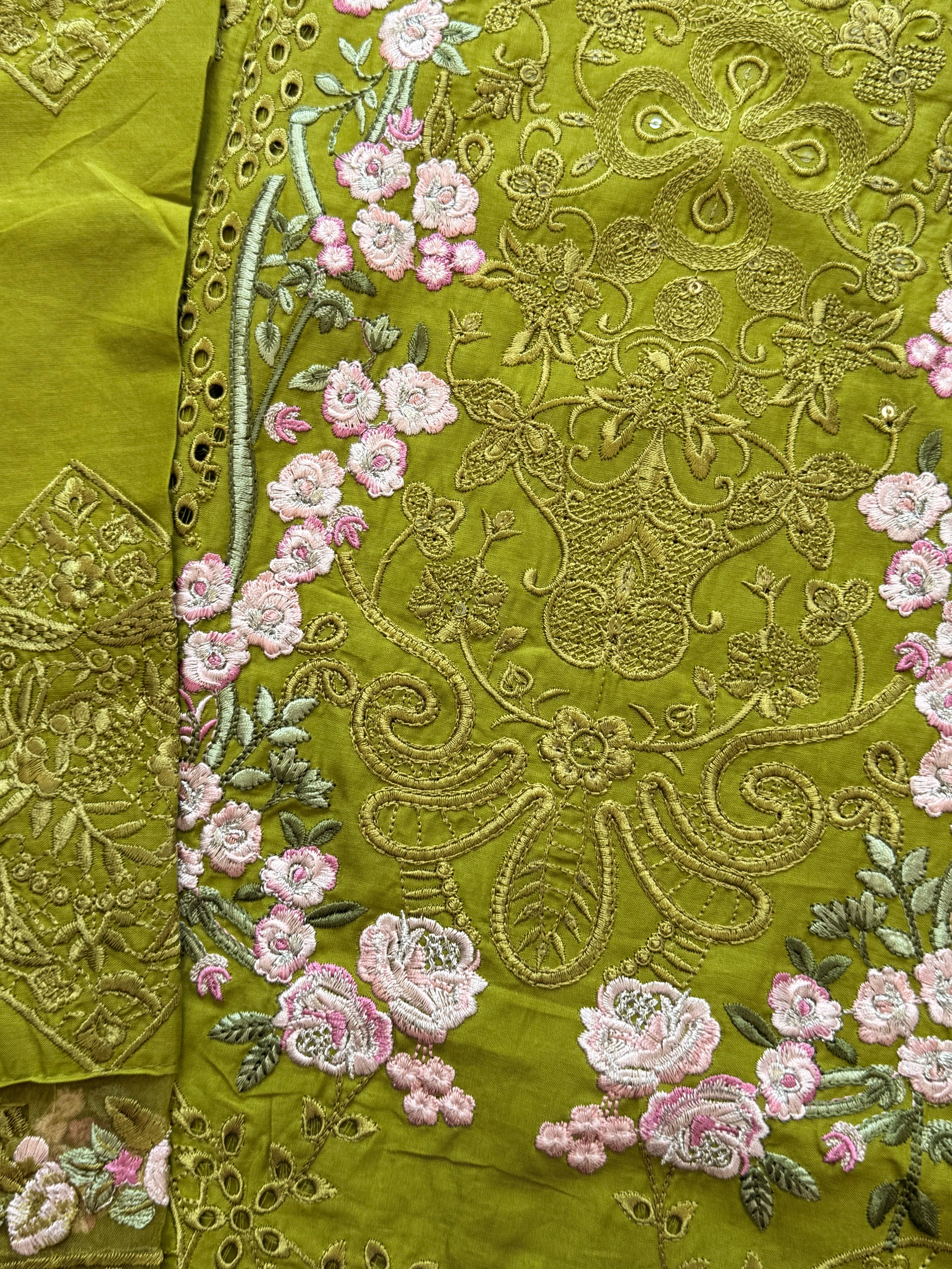 YUMNA COTTON EMBROIDERY SUIT 2 Q