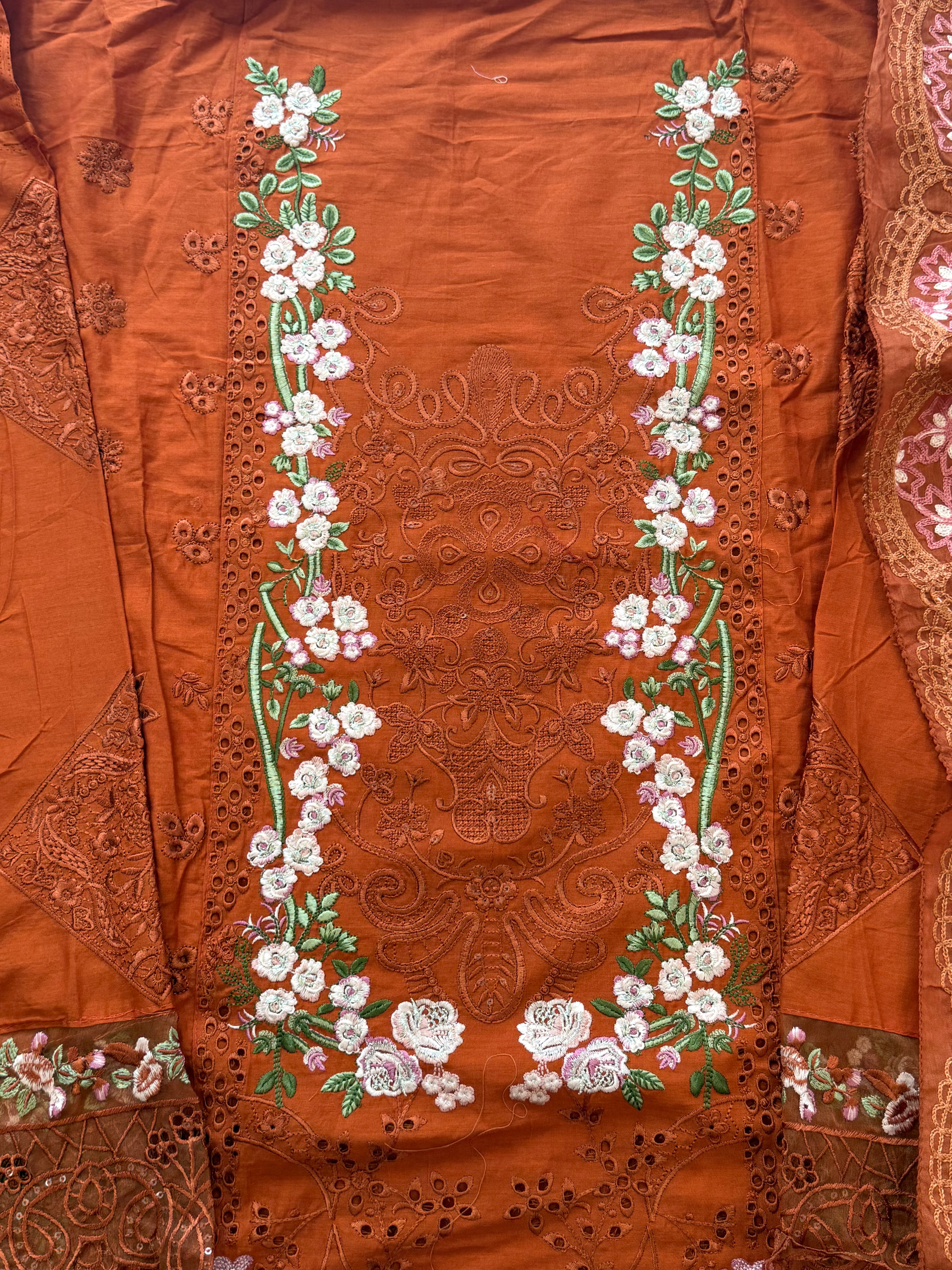 YUMNA COTTON EMBROIDERY SUIT 2 Q