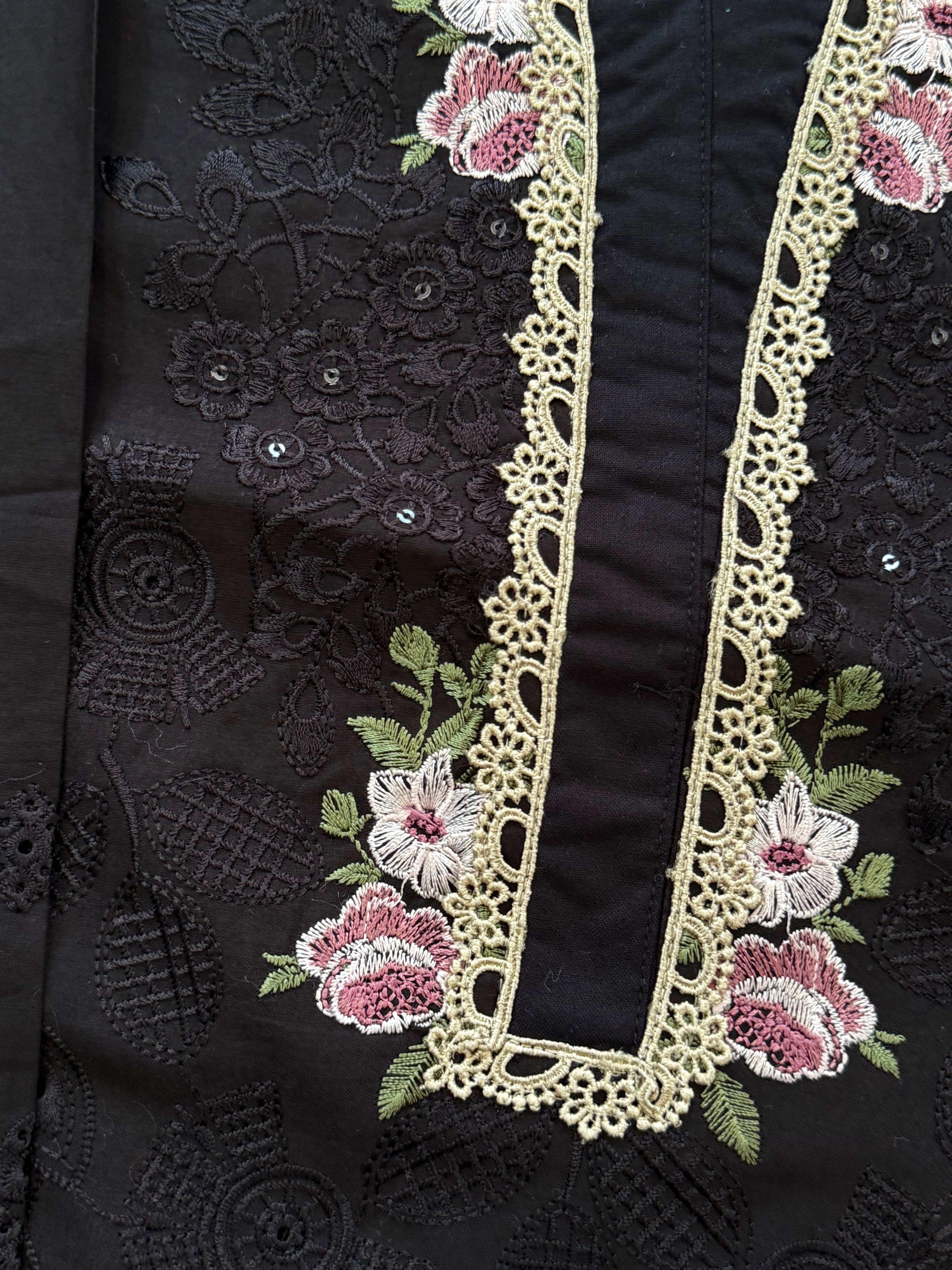 YUMNA BLACK READYMADE SUIT