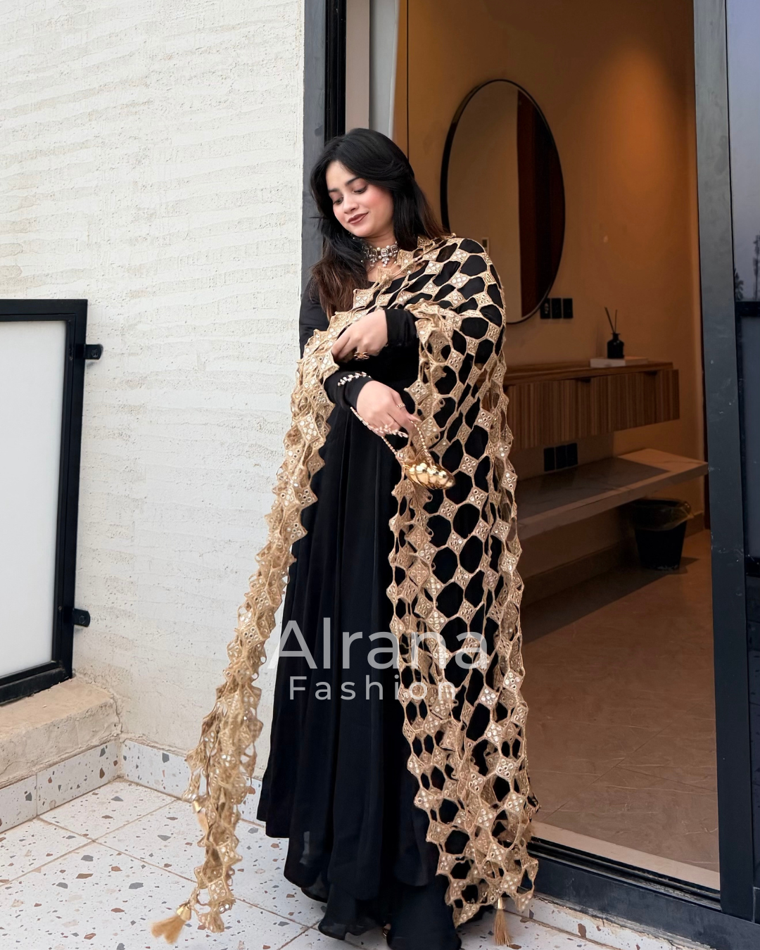 MAHARANI BLACK FROCK