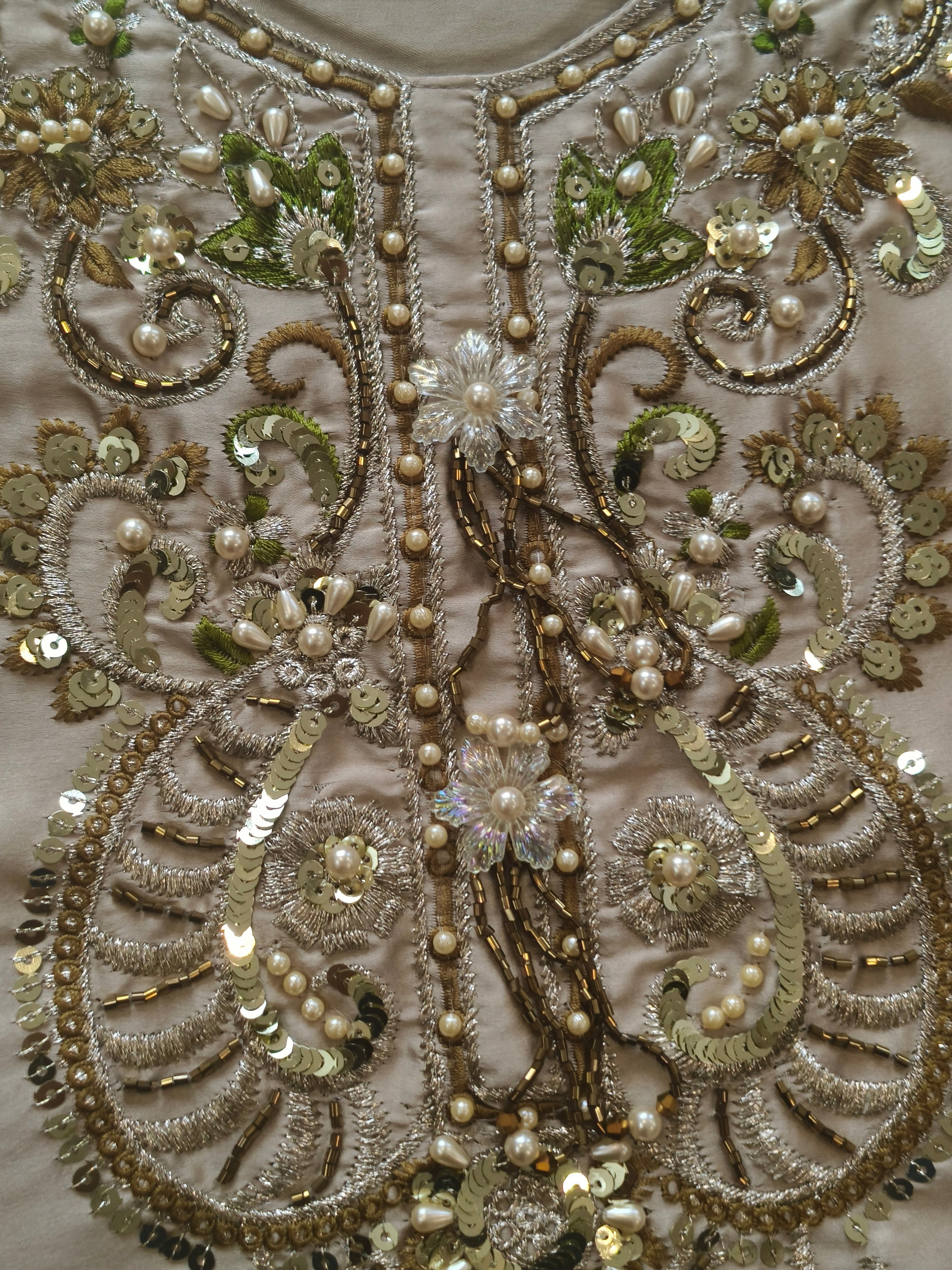 SATIN FARSHI SHALWAR SUIT 3 Q