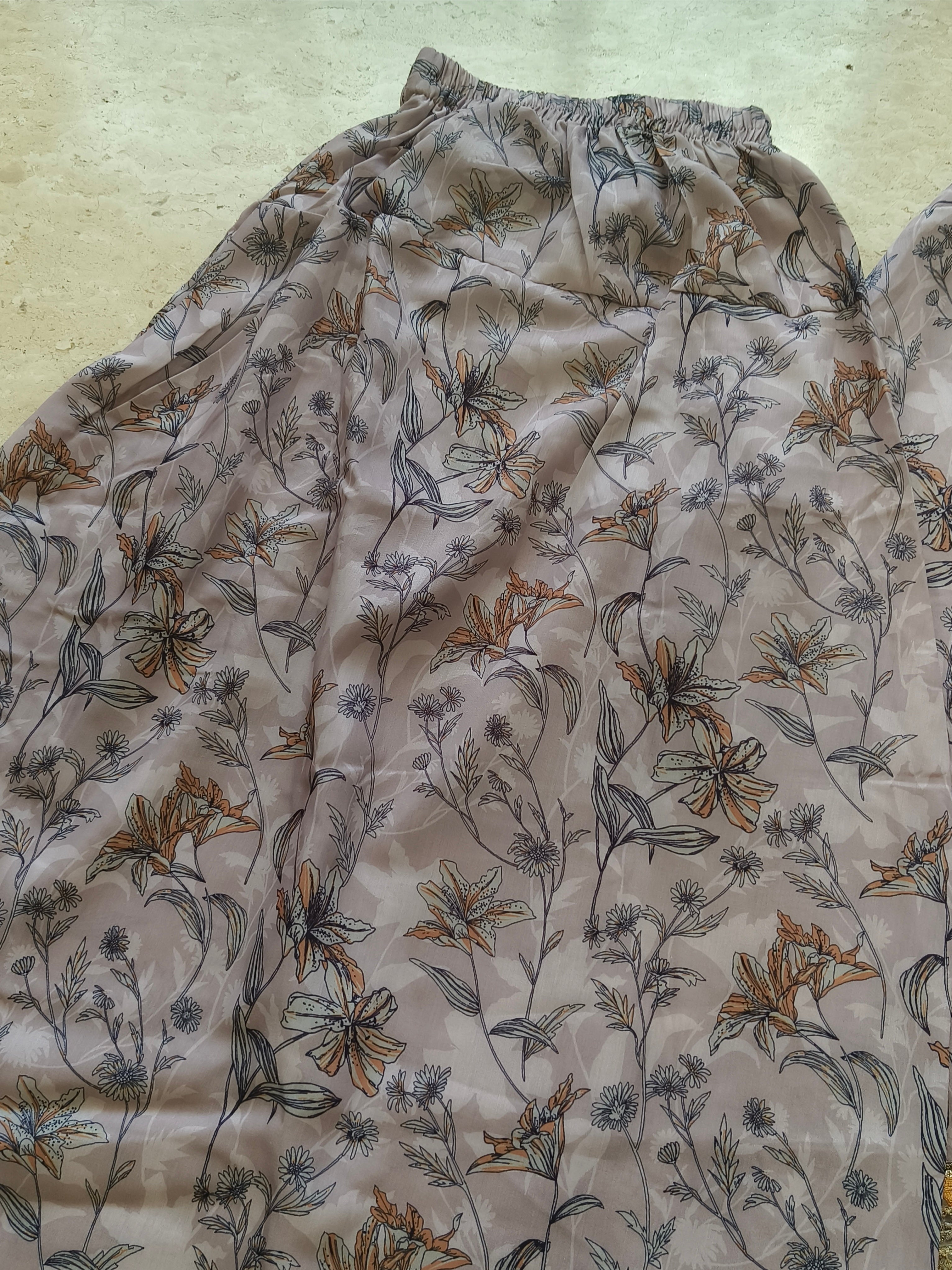 HANIA CREPE FARSHI SHALWAR SUIT 2 Q
