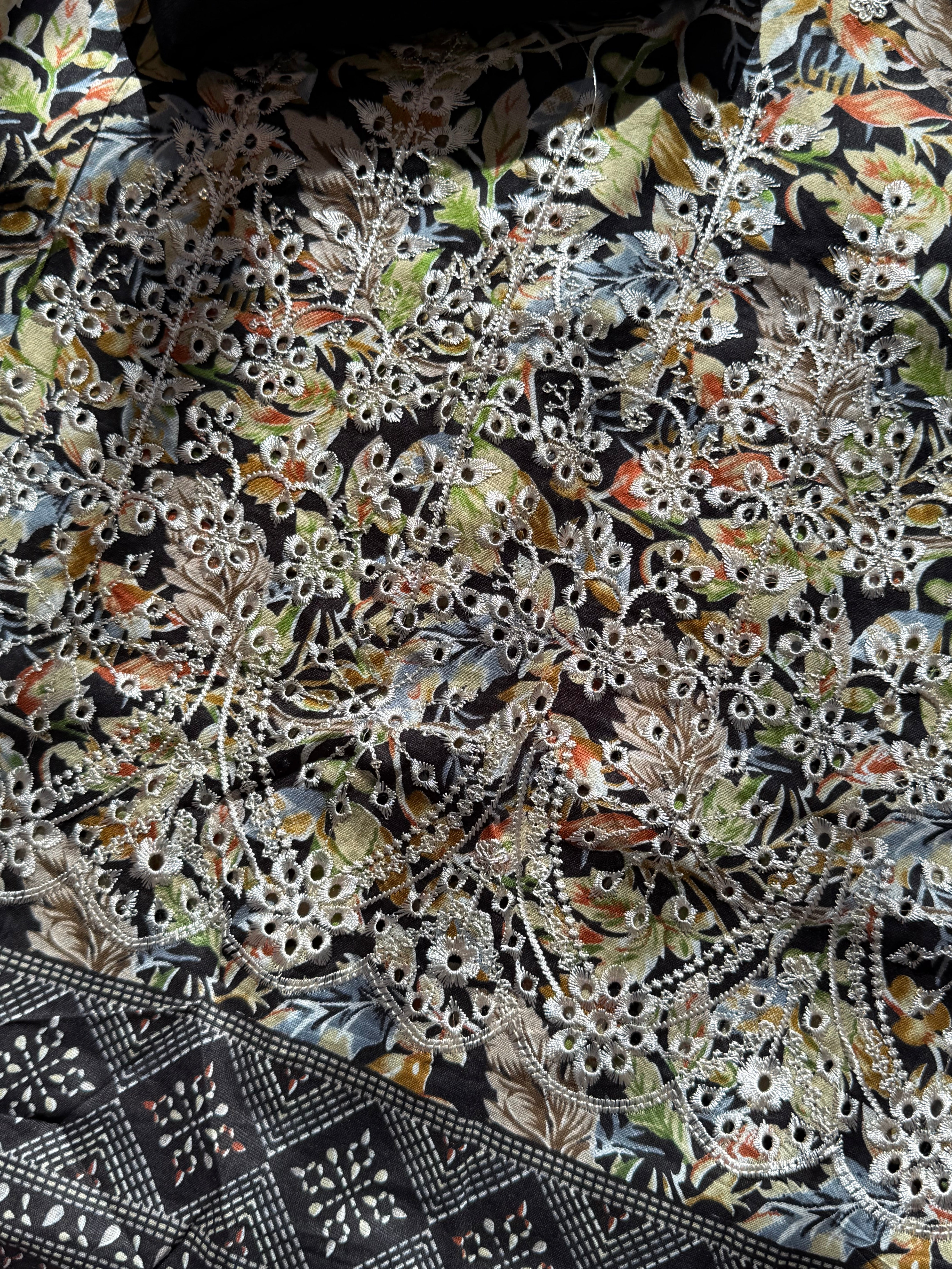 FIZA BLACK CHIKANKARI EMBROIDERY SUIT 4 Q