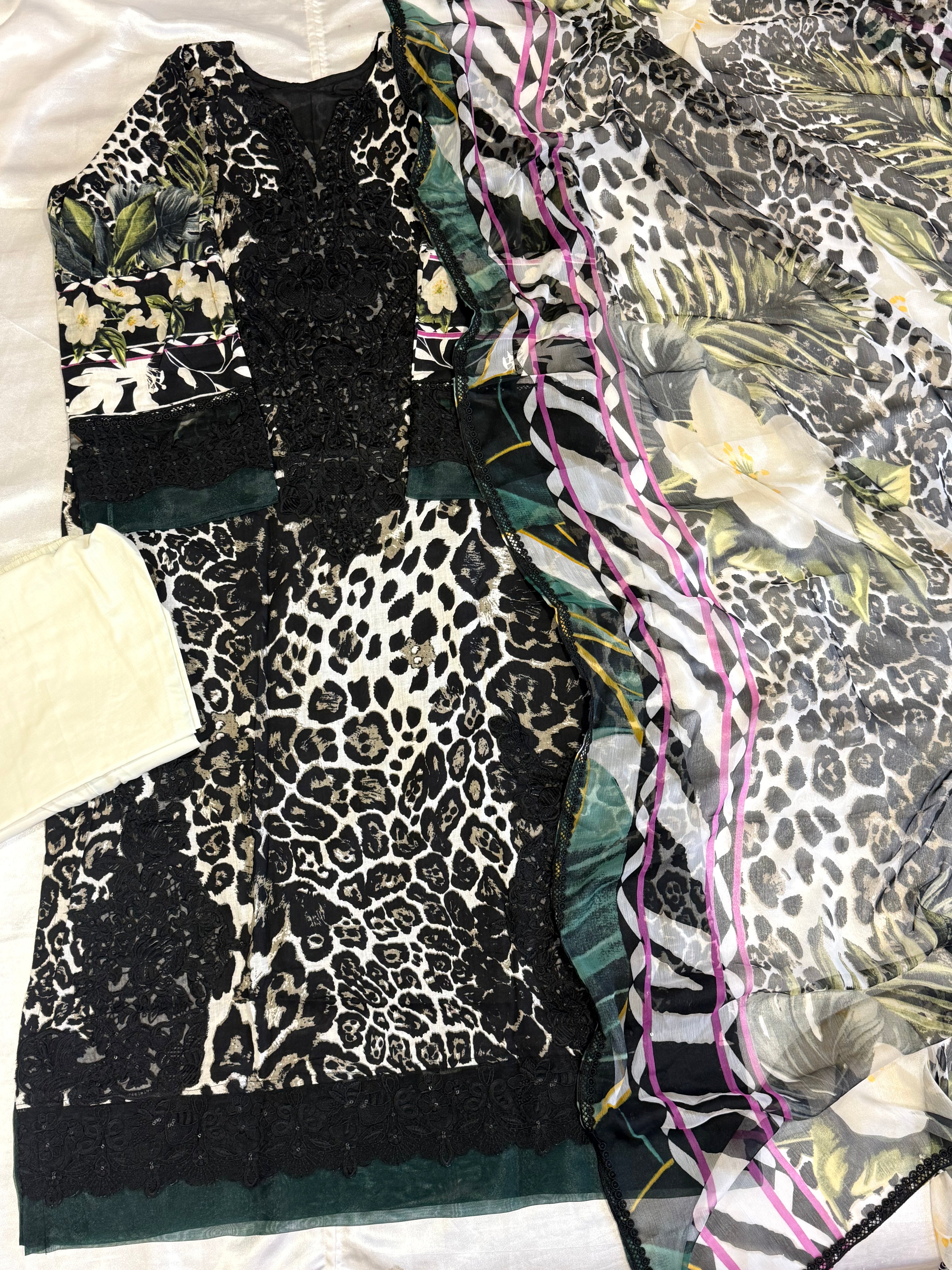 ELAF COTTON PATCH READYMADE SUIT 2