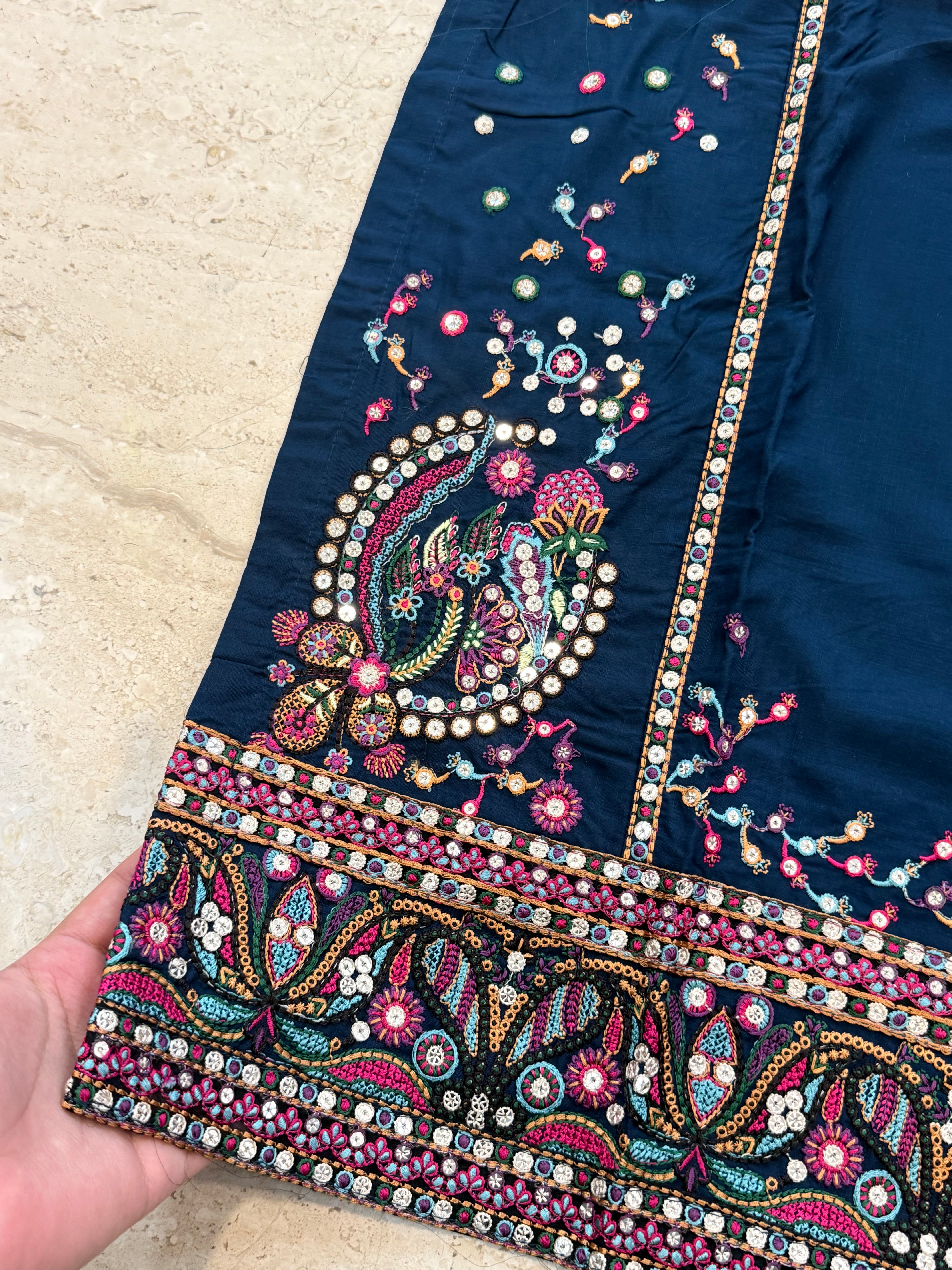 IMROZA RAYON EMBROIDERY SUIT 2 QD