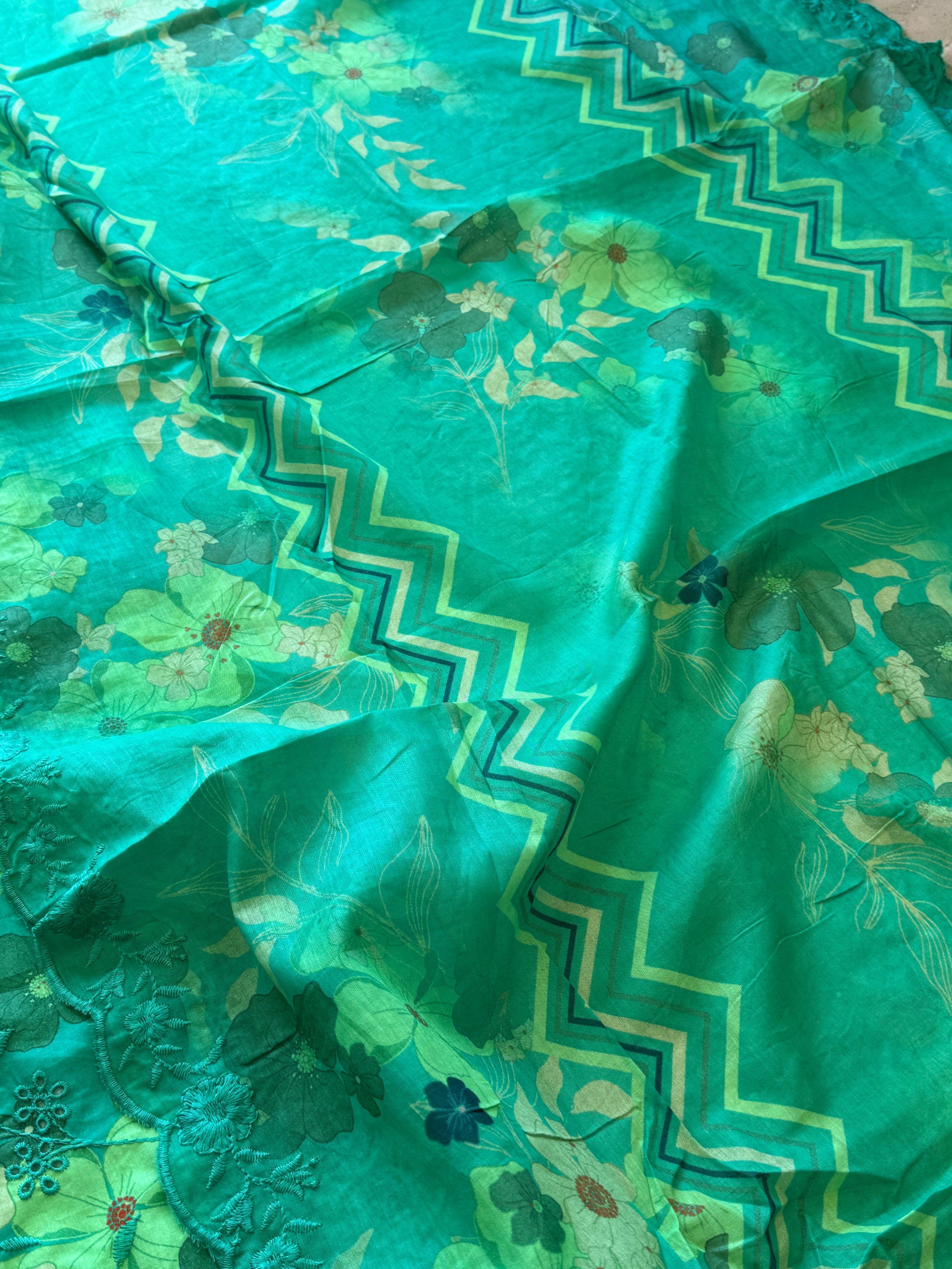 IZNIK COTTON READYMADE SUIT 3