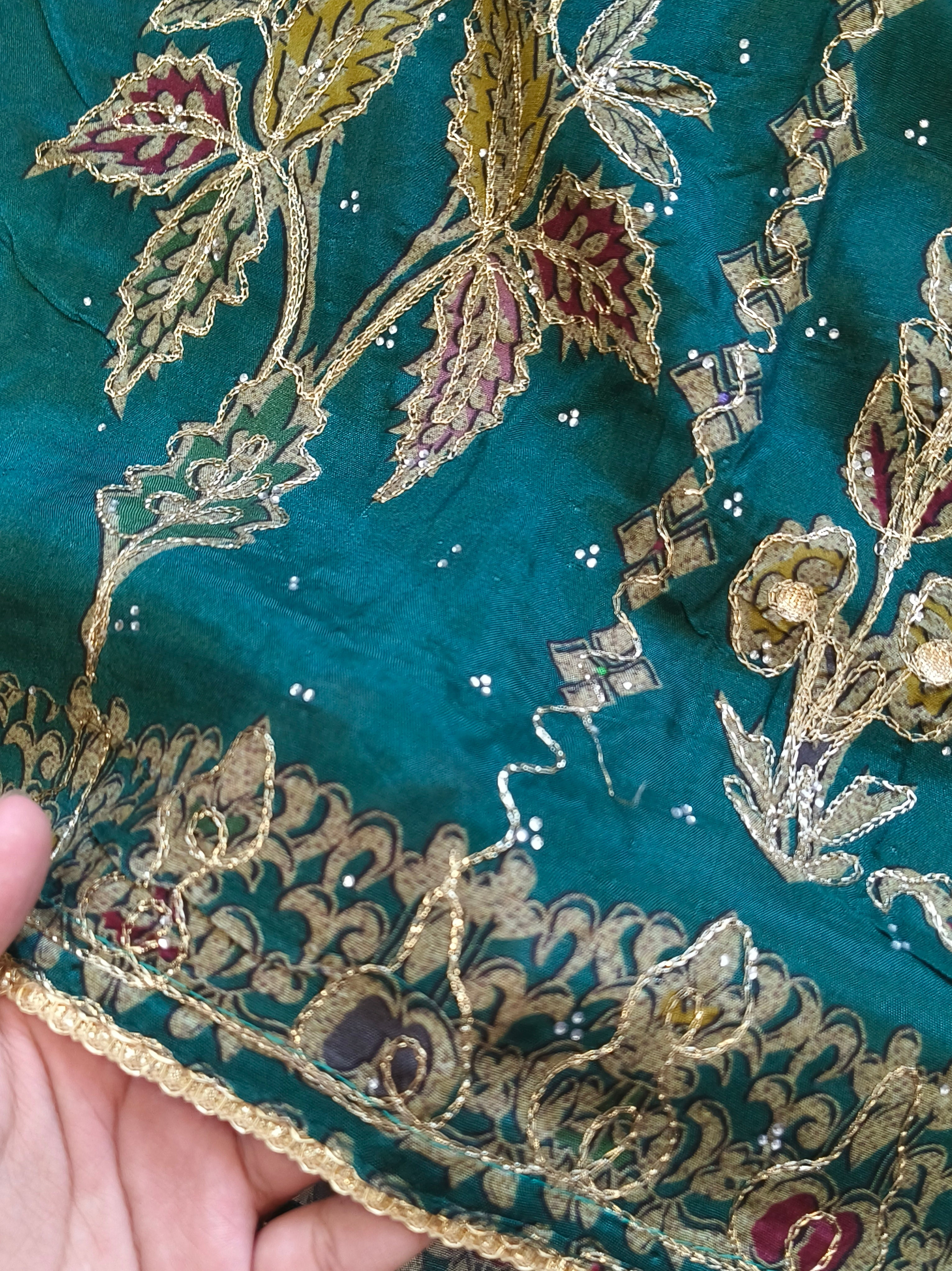 MUSLIN HAND EMBROIDERY SUIT 2353 Q