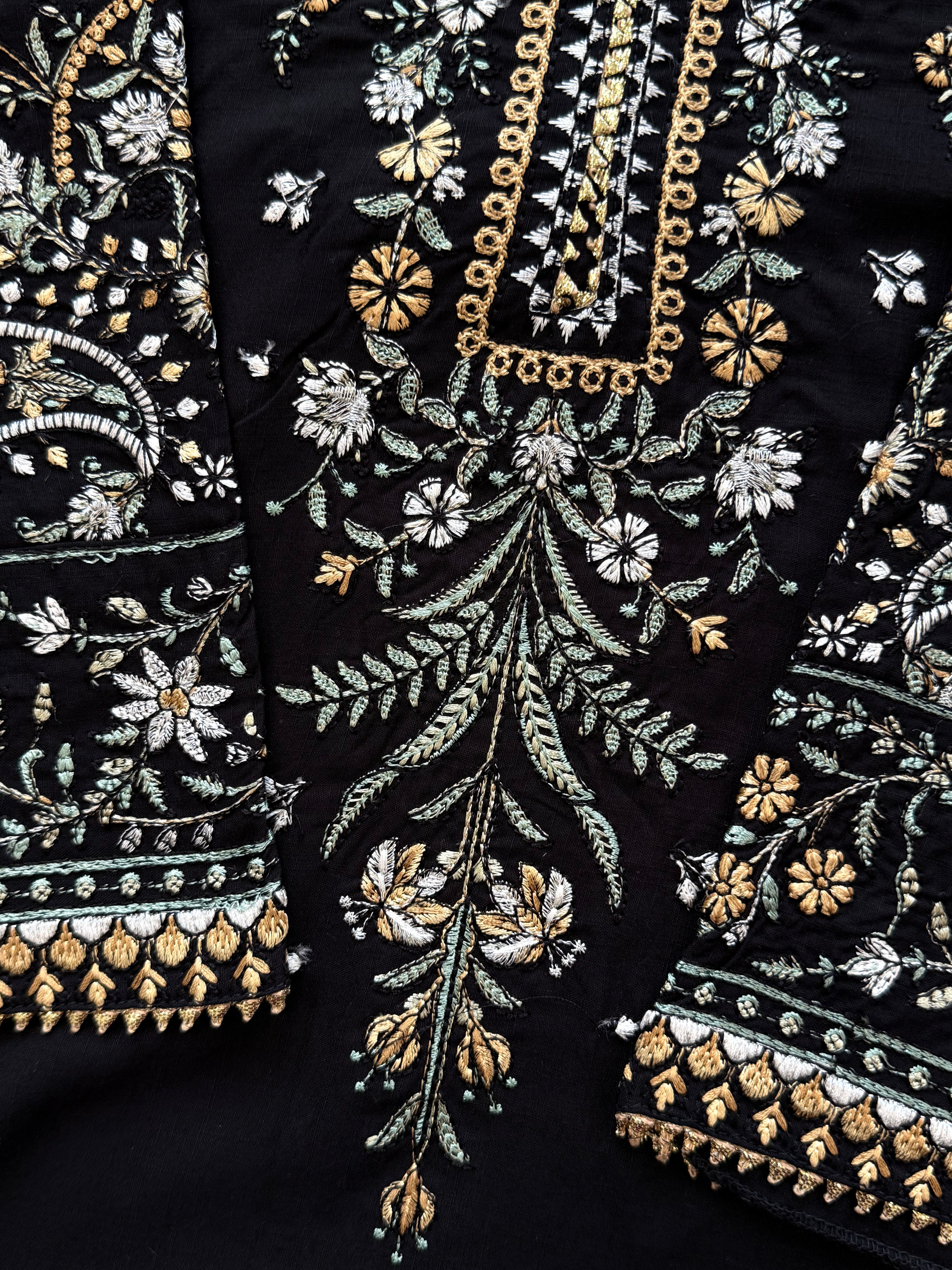 JUGNU LAWN EMBROIDERY SUIT