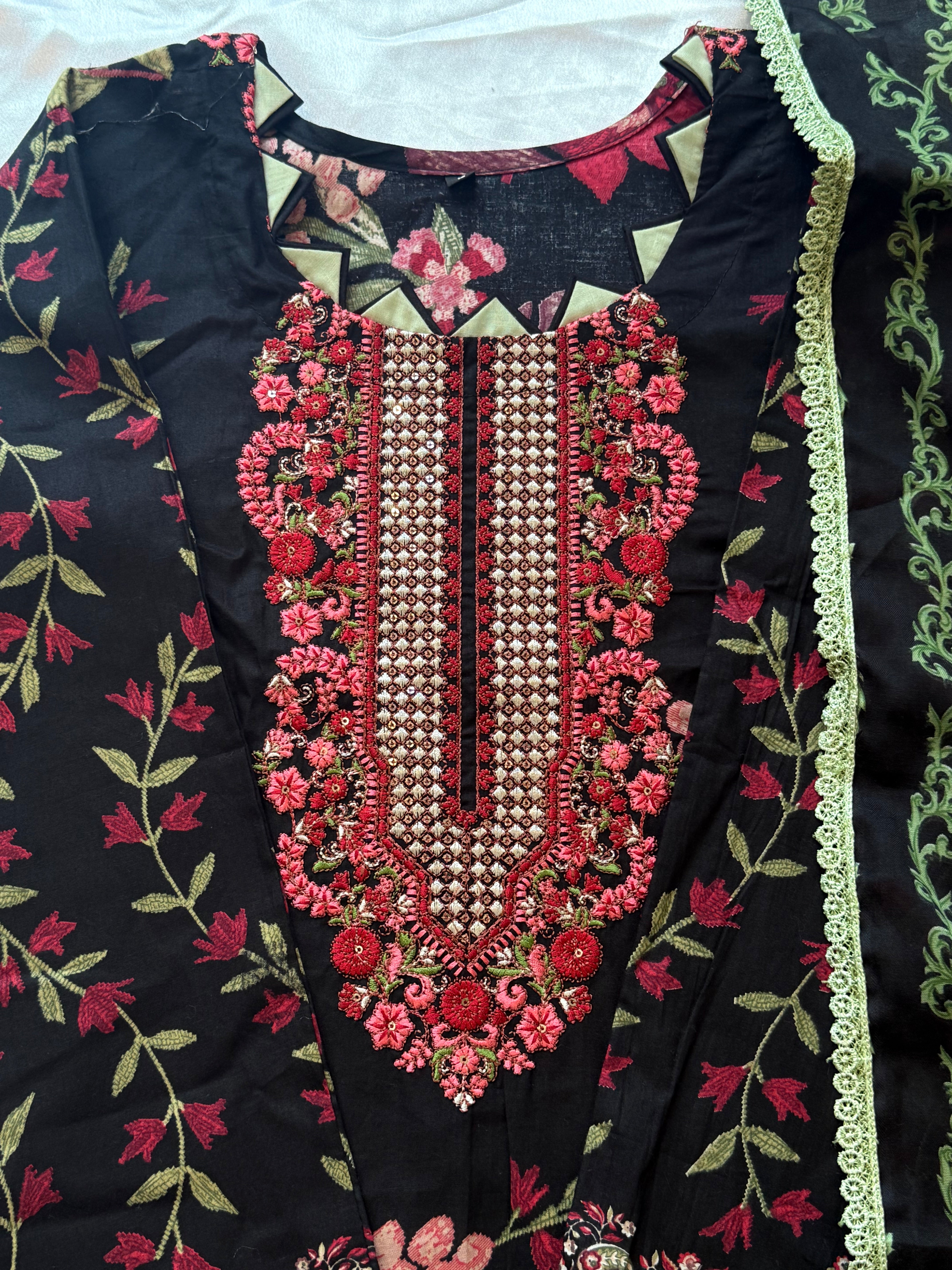 JADE PATCH READYMADE SUIT 7 Q