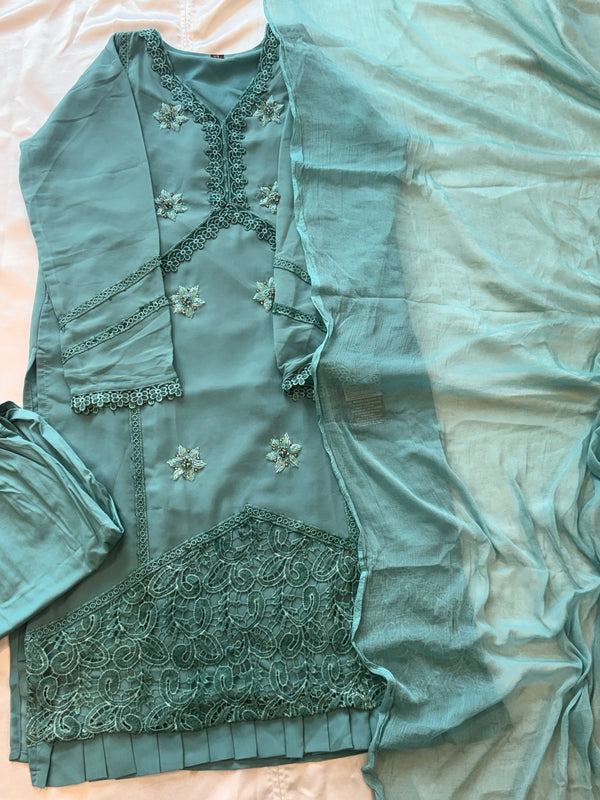 GEORGETTE CO-ORD SET READYMADE Q