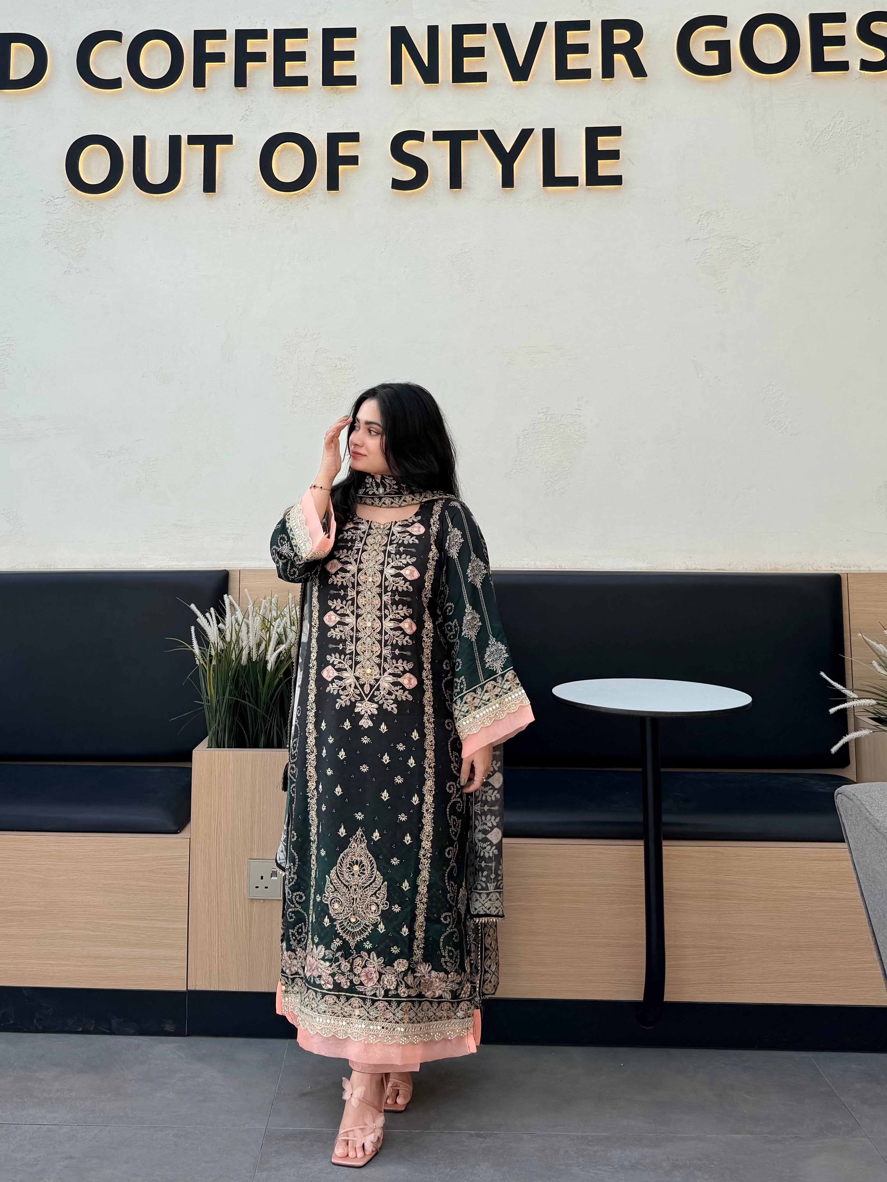 HARSHA MUSLIN READYMADE SUIT 5