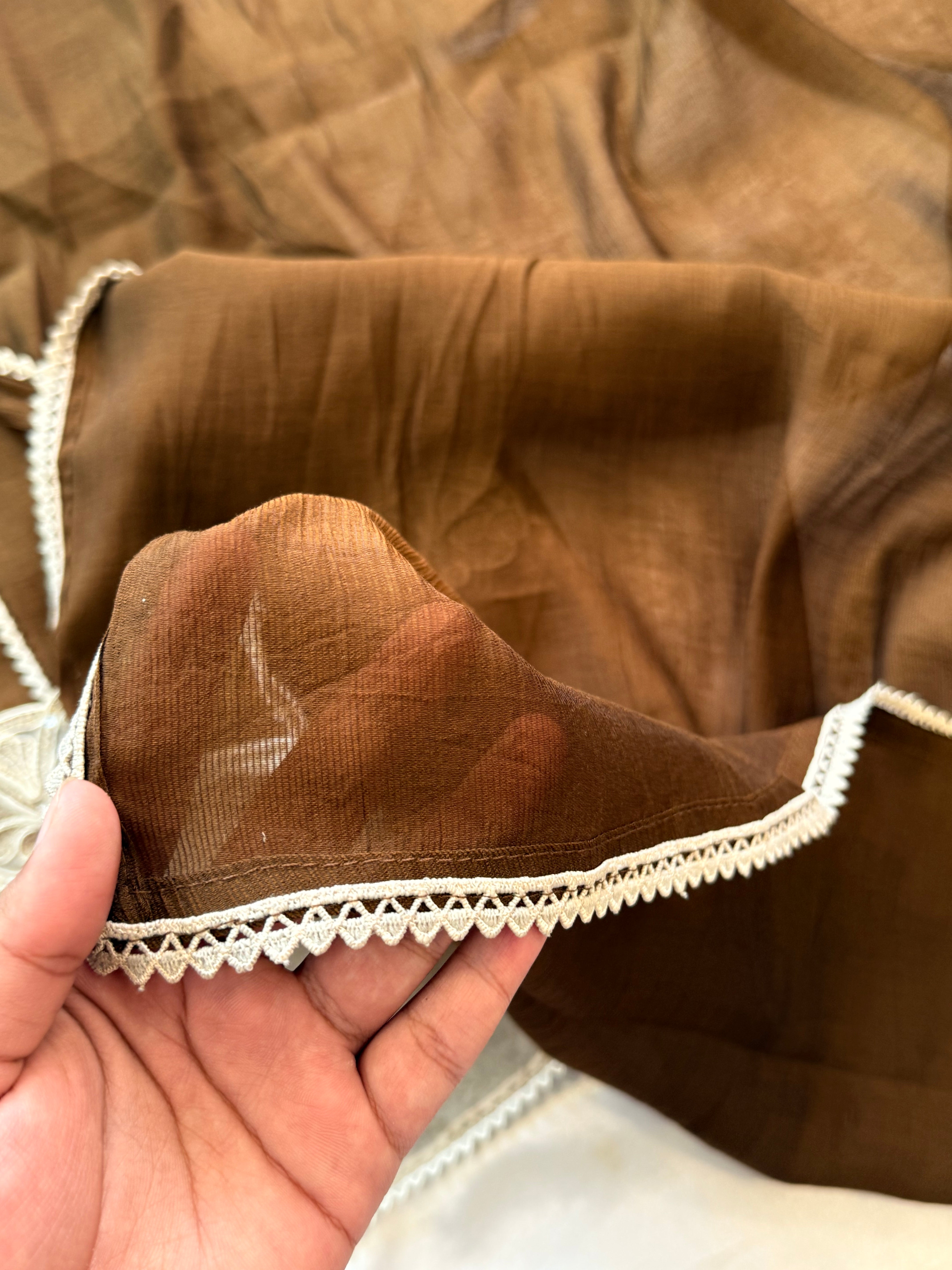 CHOCOLATE BROWN DESIGNER SUIT