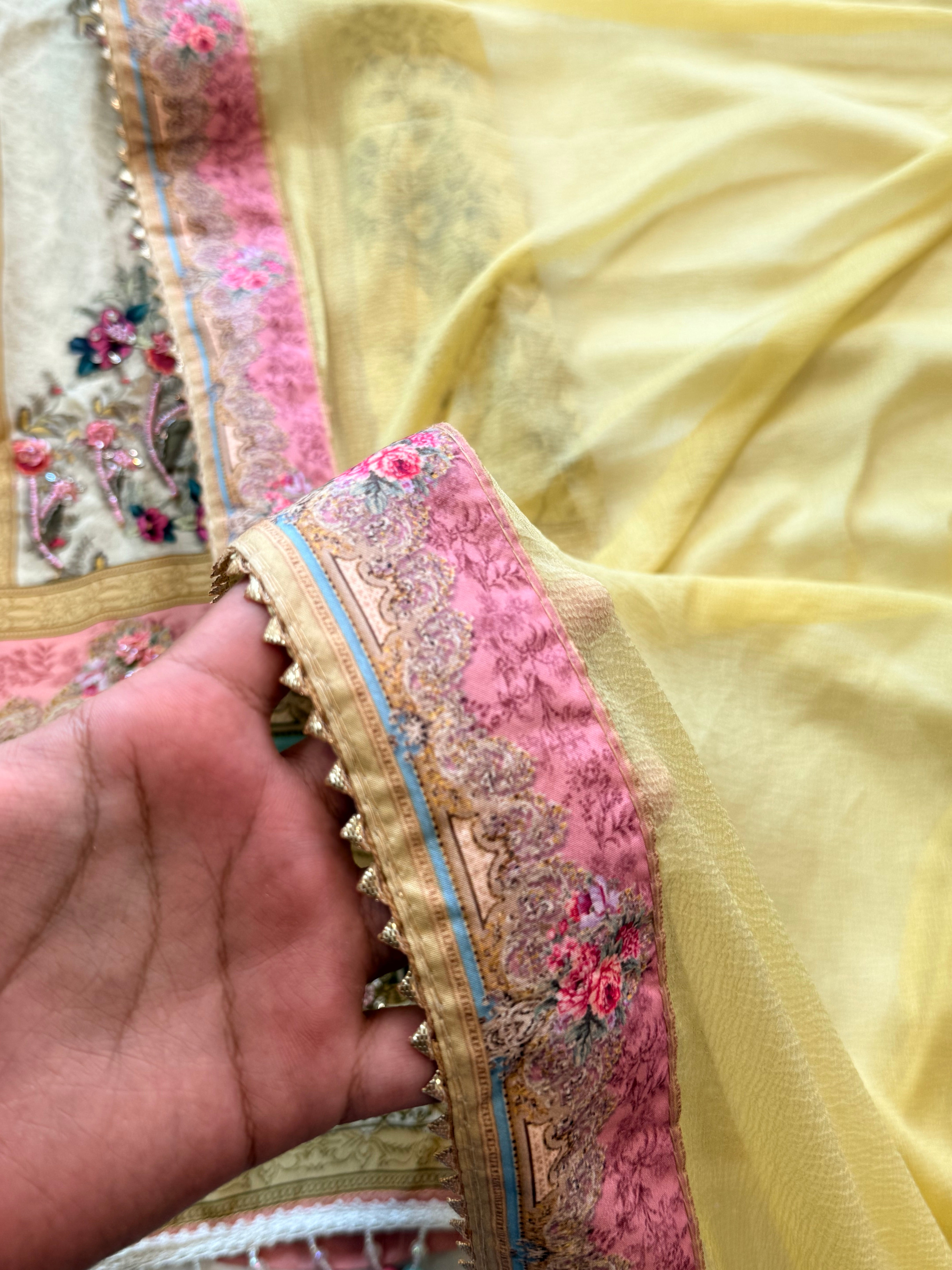NAZAKAT CREPE READYMADE SUIT 2