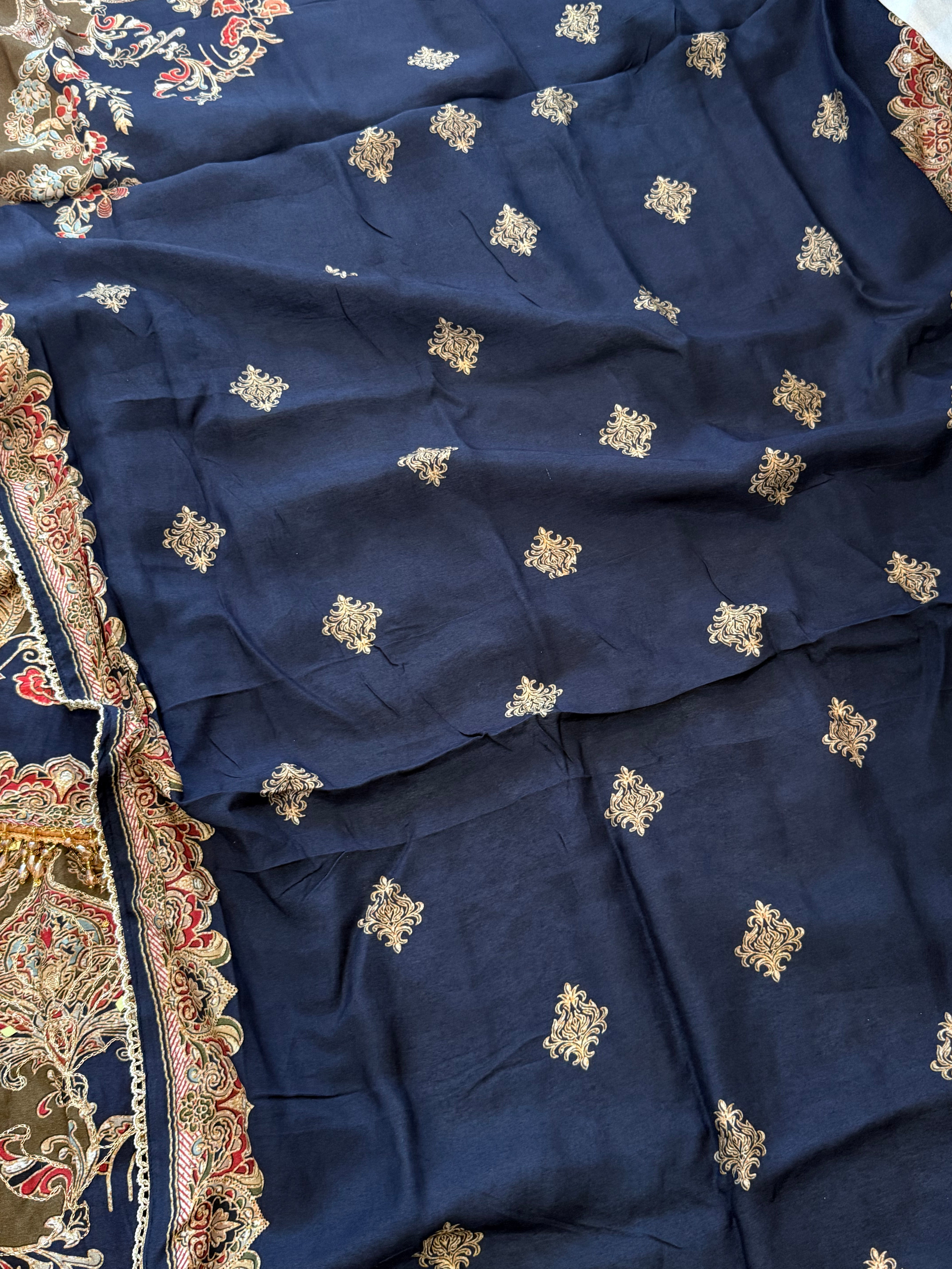 RAHI MUSLIN READYMADE SUIT 6