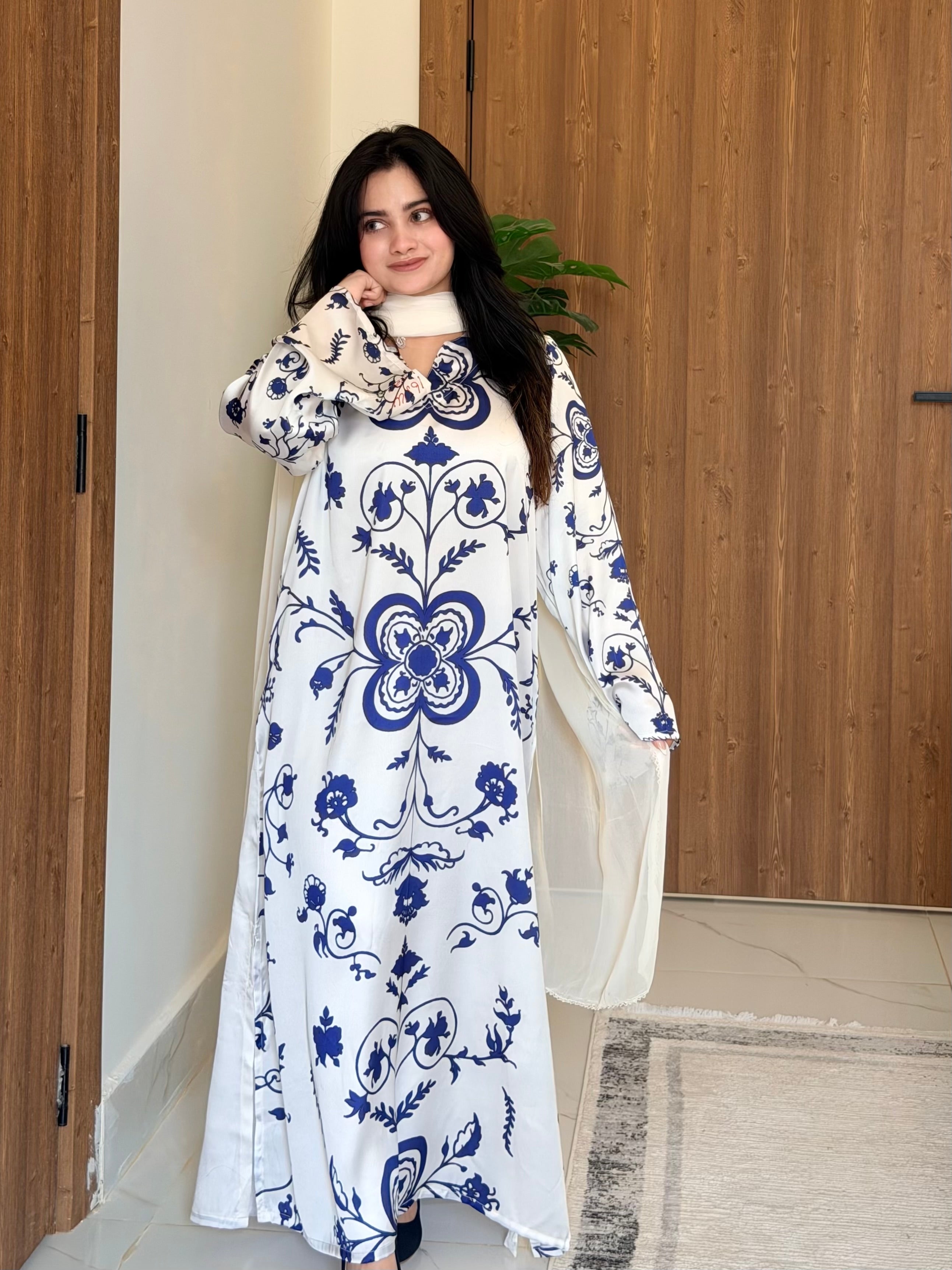 HARSHA SATIN KAFTAN SUIT 3