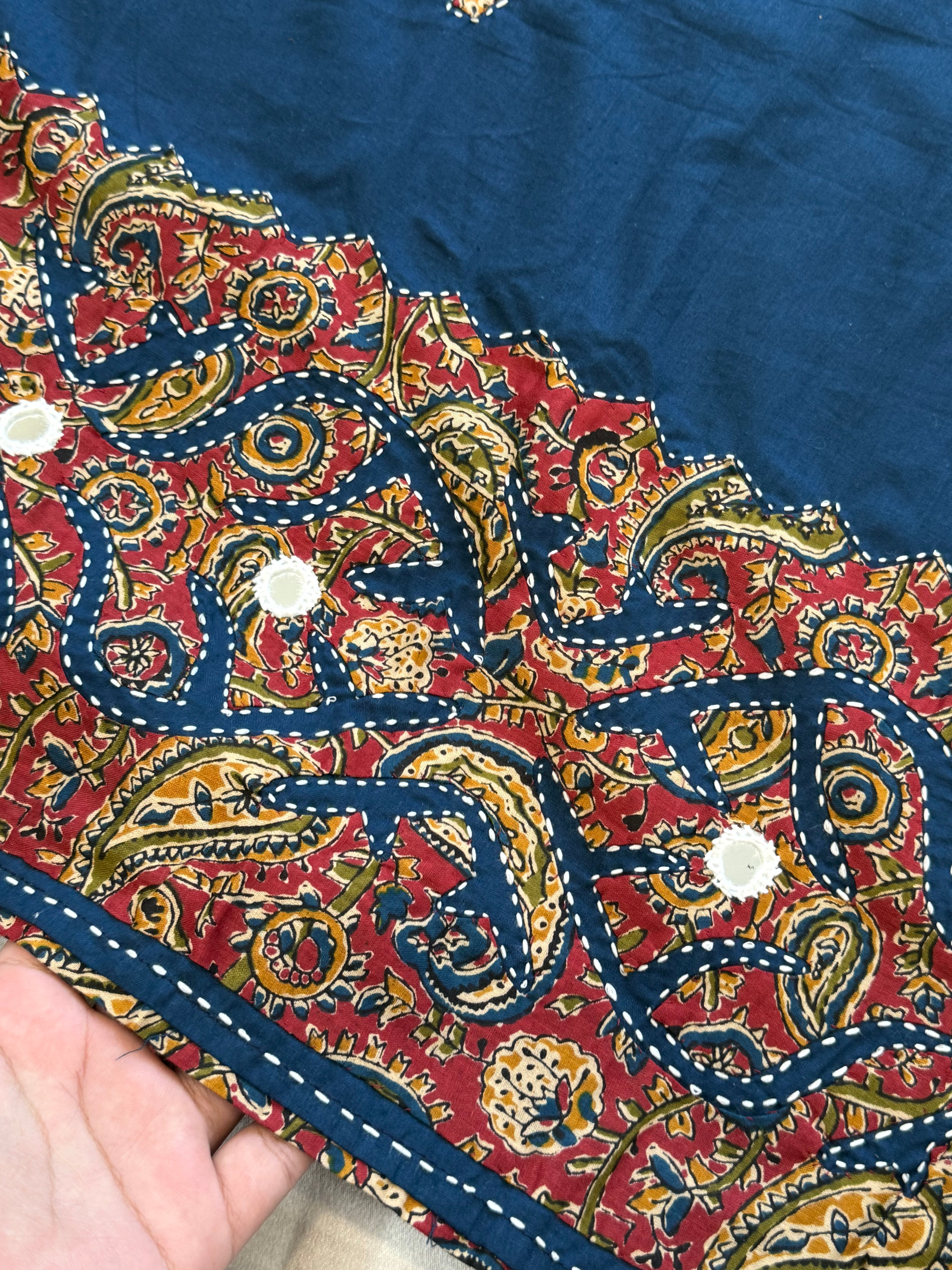 APPLIQUÉ PURE COTTON SUIT 2