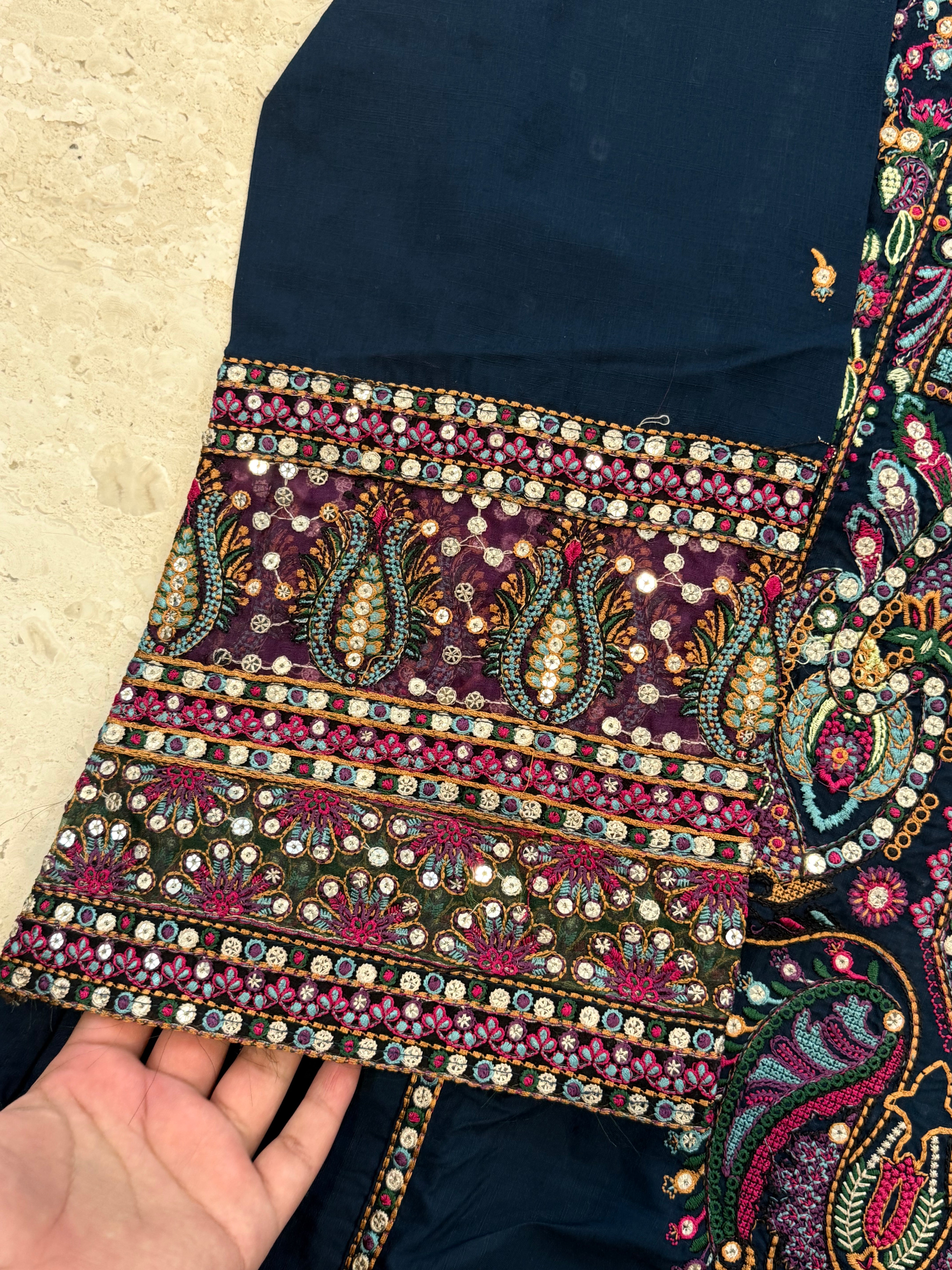 IMROZA RAYON EMBROIDERY SUIT 2 QD