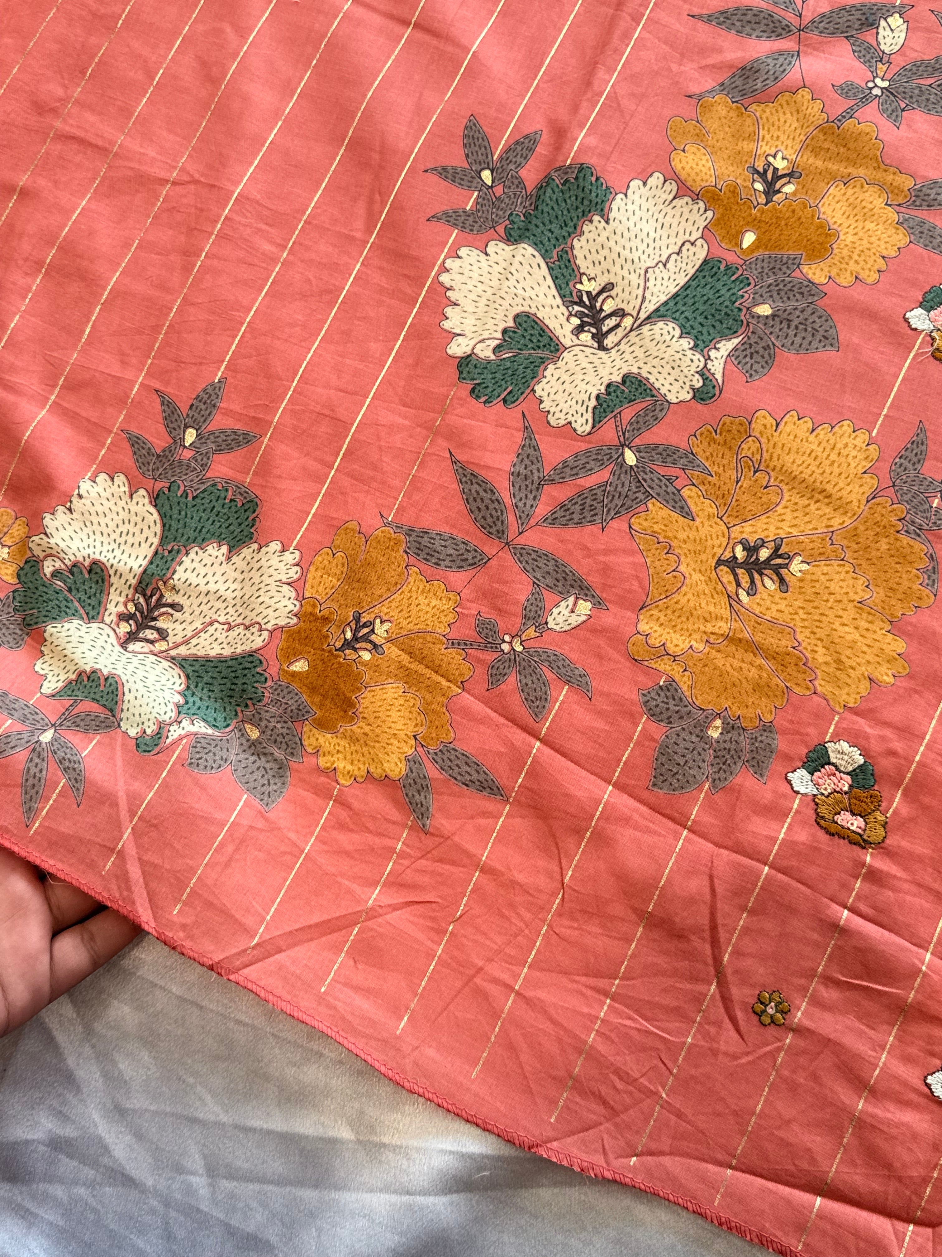MUMTAZ LAWN EMBROIDERY SUIT 2