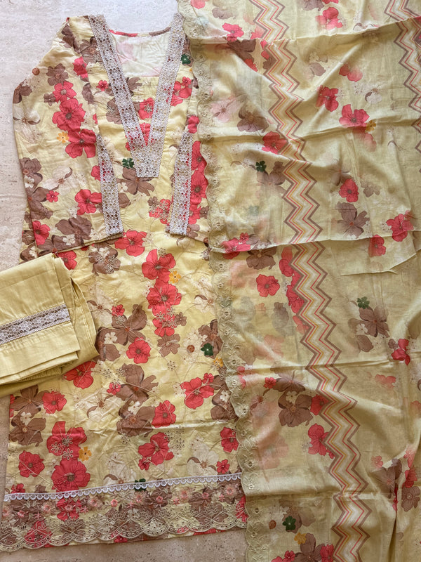 IZNIK COTTON READYMADE SUIT 2