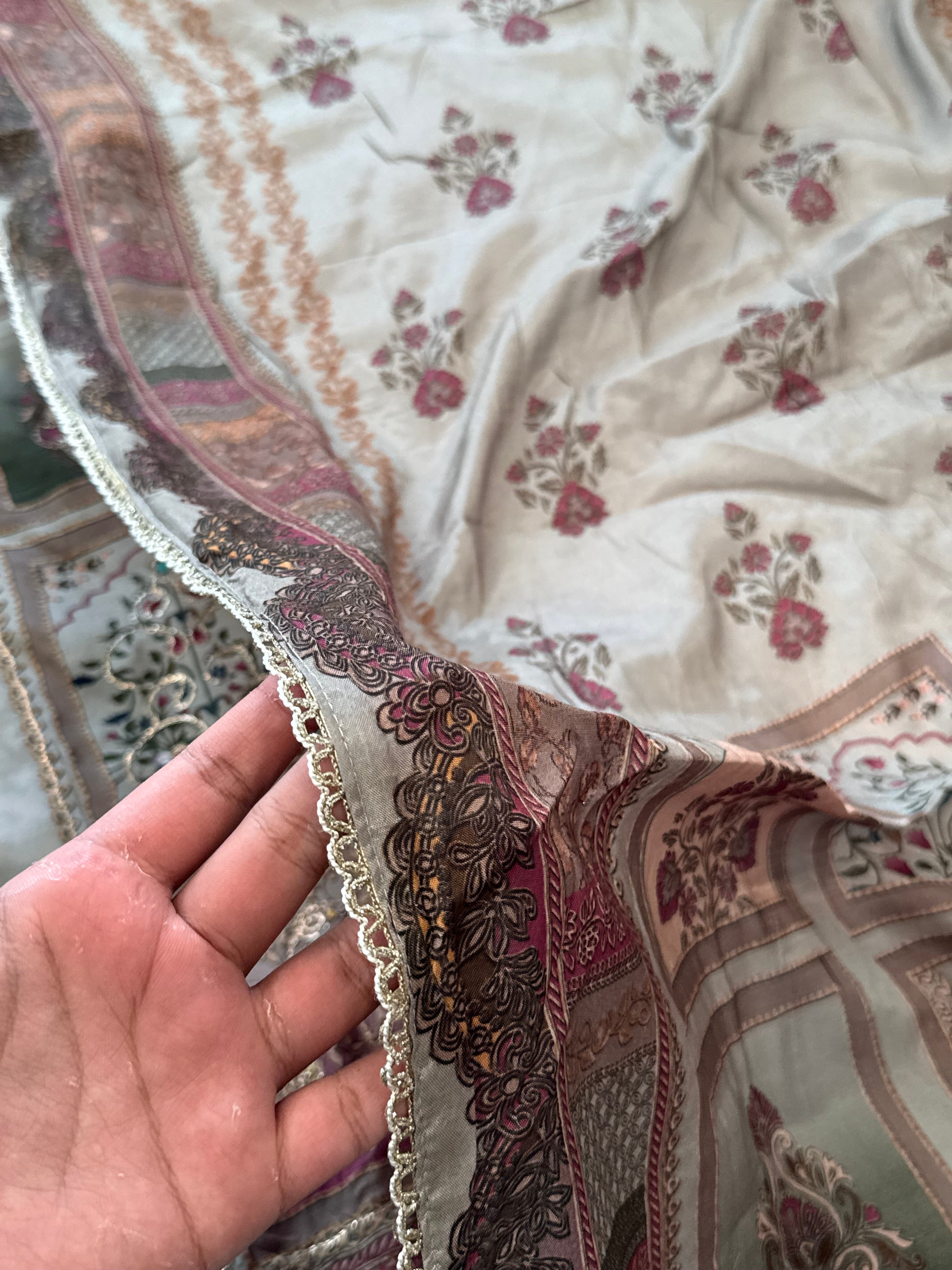 RAHI MUSLIN READYMADE SUIT 4