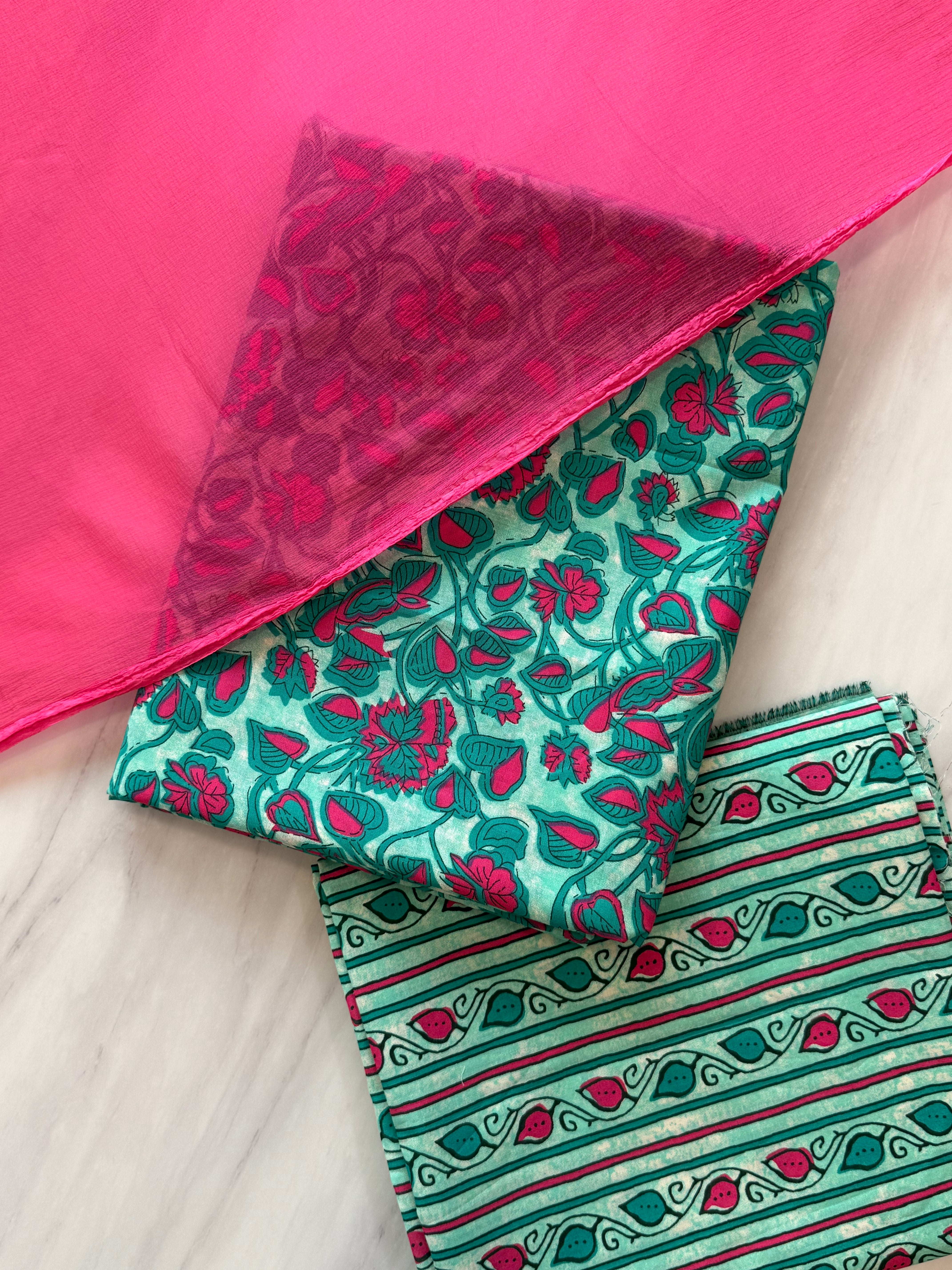 NIDA COTTON PRINTED UNSTITCHED SUIT 3