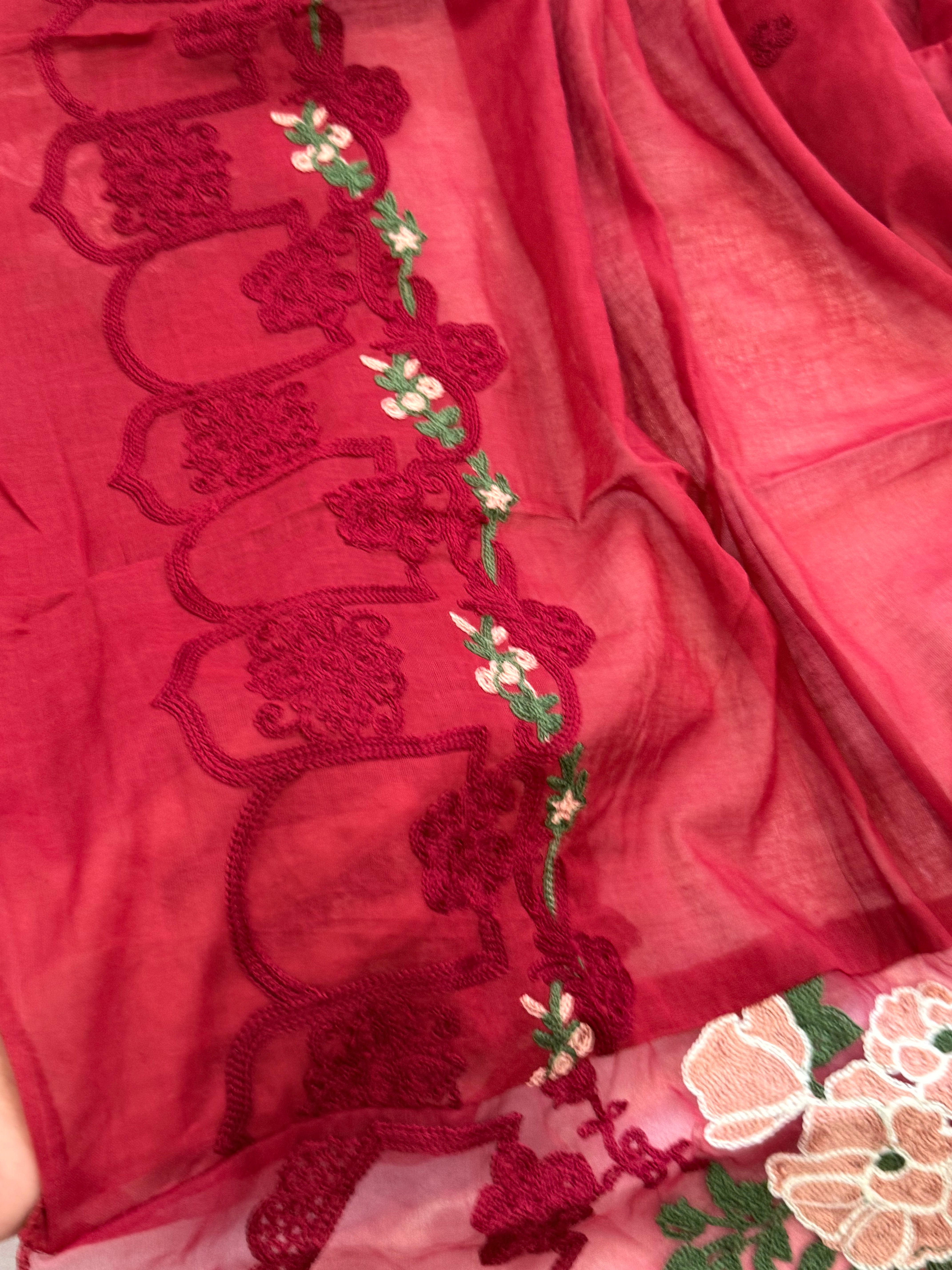 YUMNA COTTON EMBROIDERY SUIT 2 Q