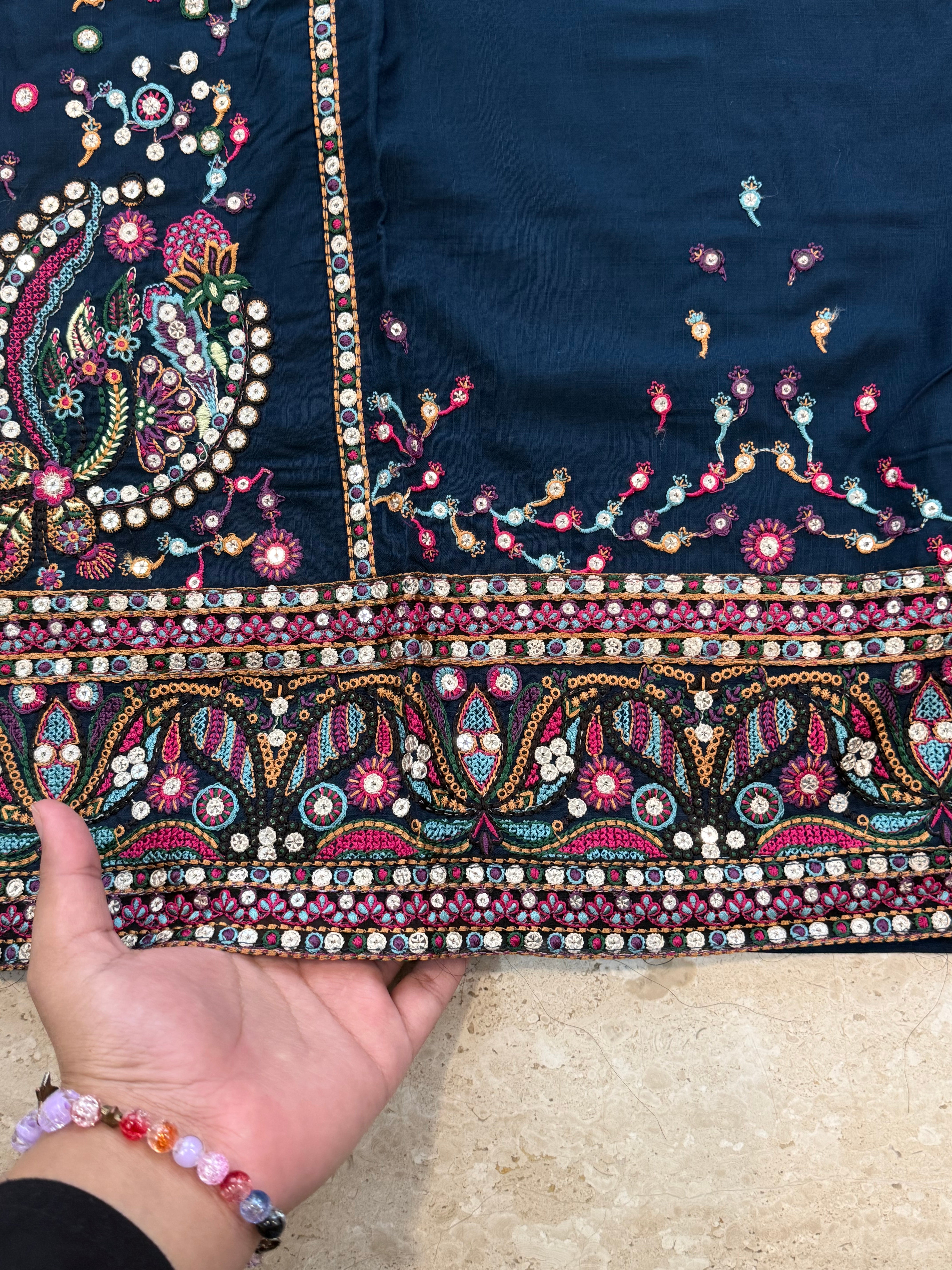 IMROZA RAYON EMBROIDERY SUIT 2 QD