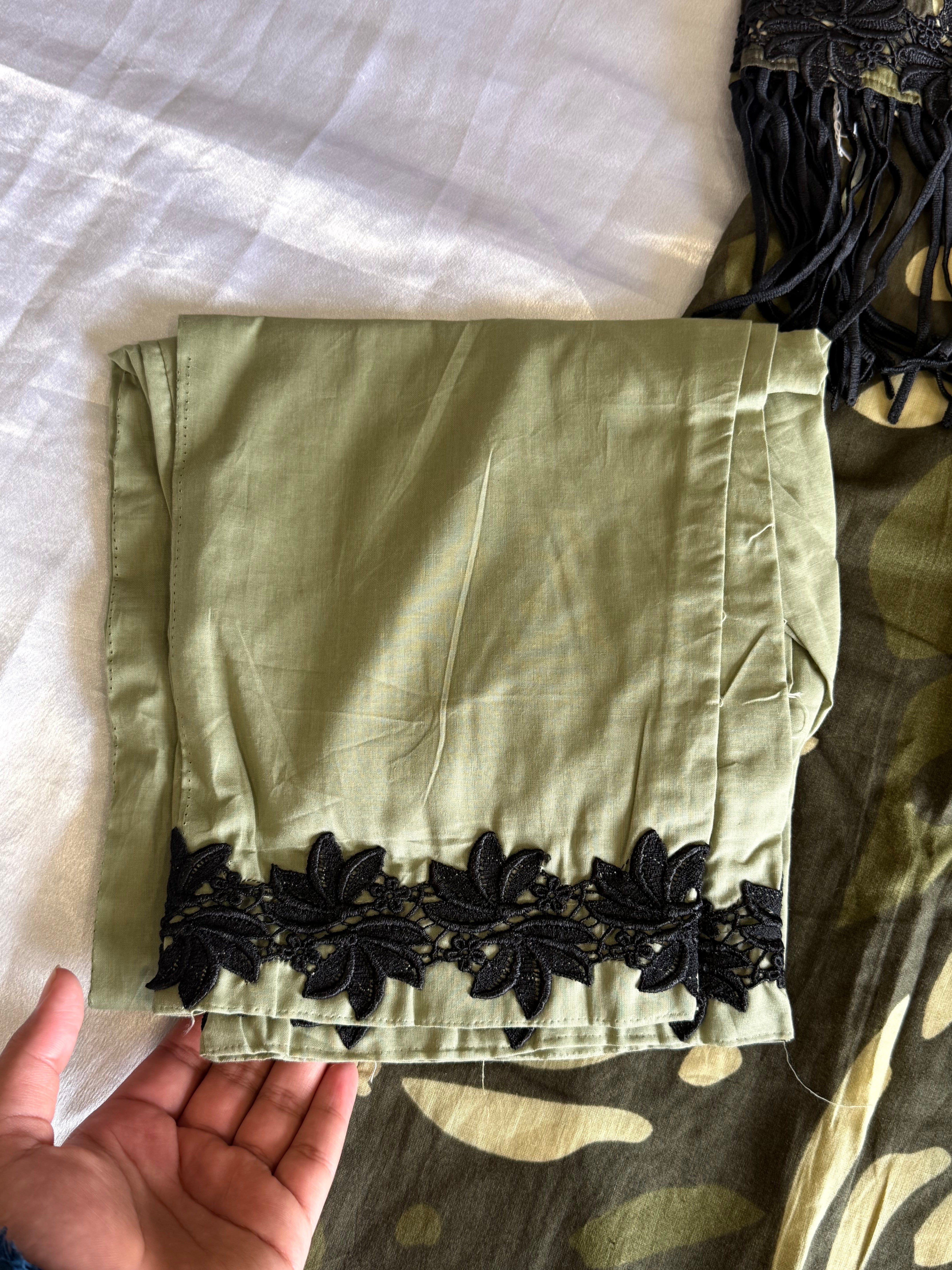 MARIA B COTTON PATCH READYMADE SUIT 6