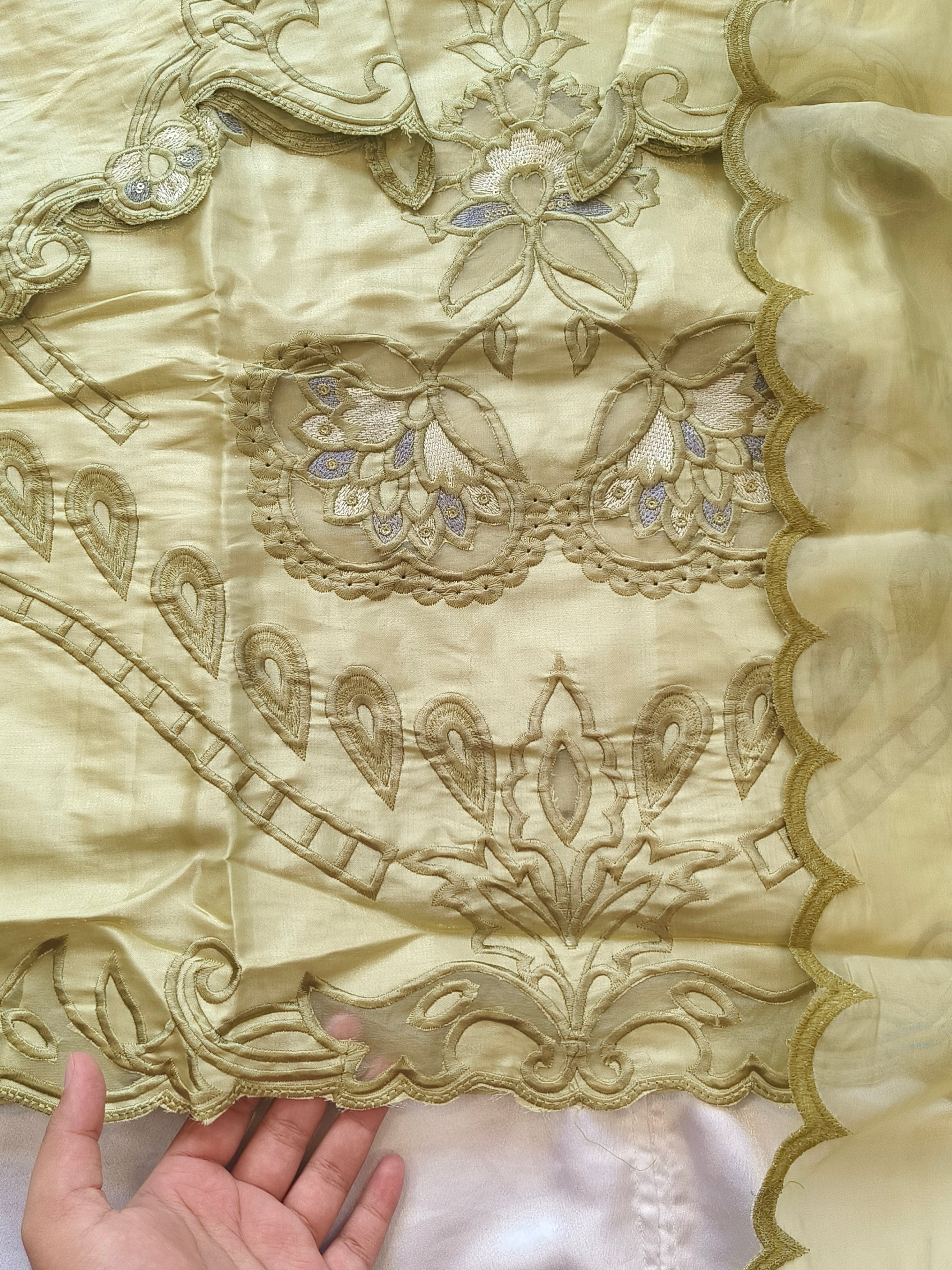 SATIN FARSHI SHALWAR SUIT 4 Q