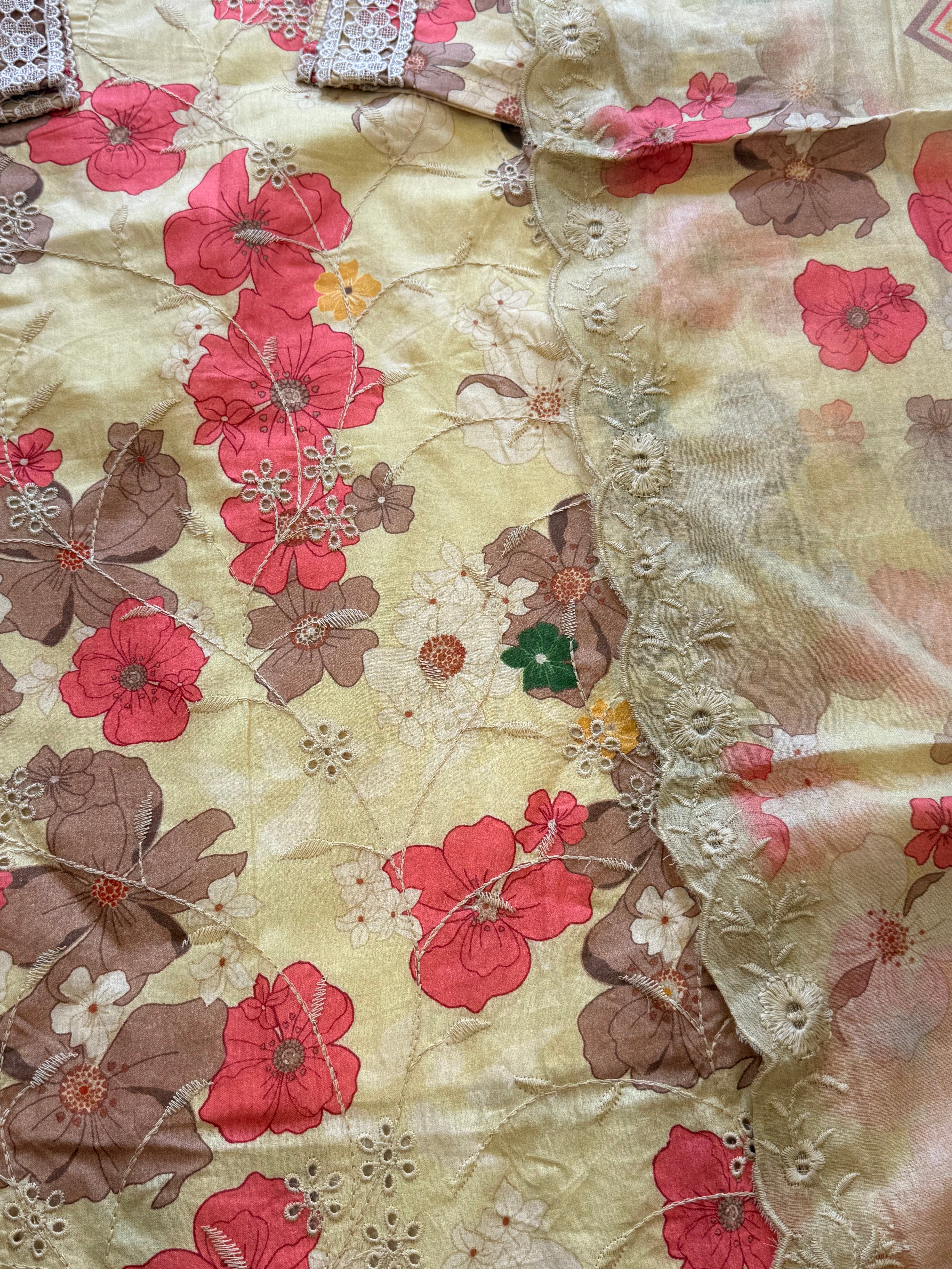 IZNIK COTTON READYMADE SUIT 2