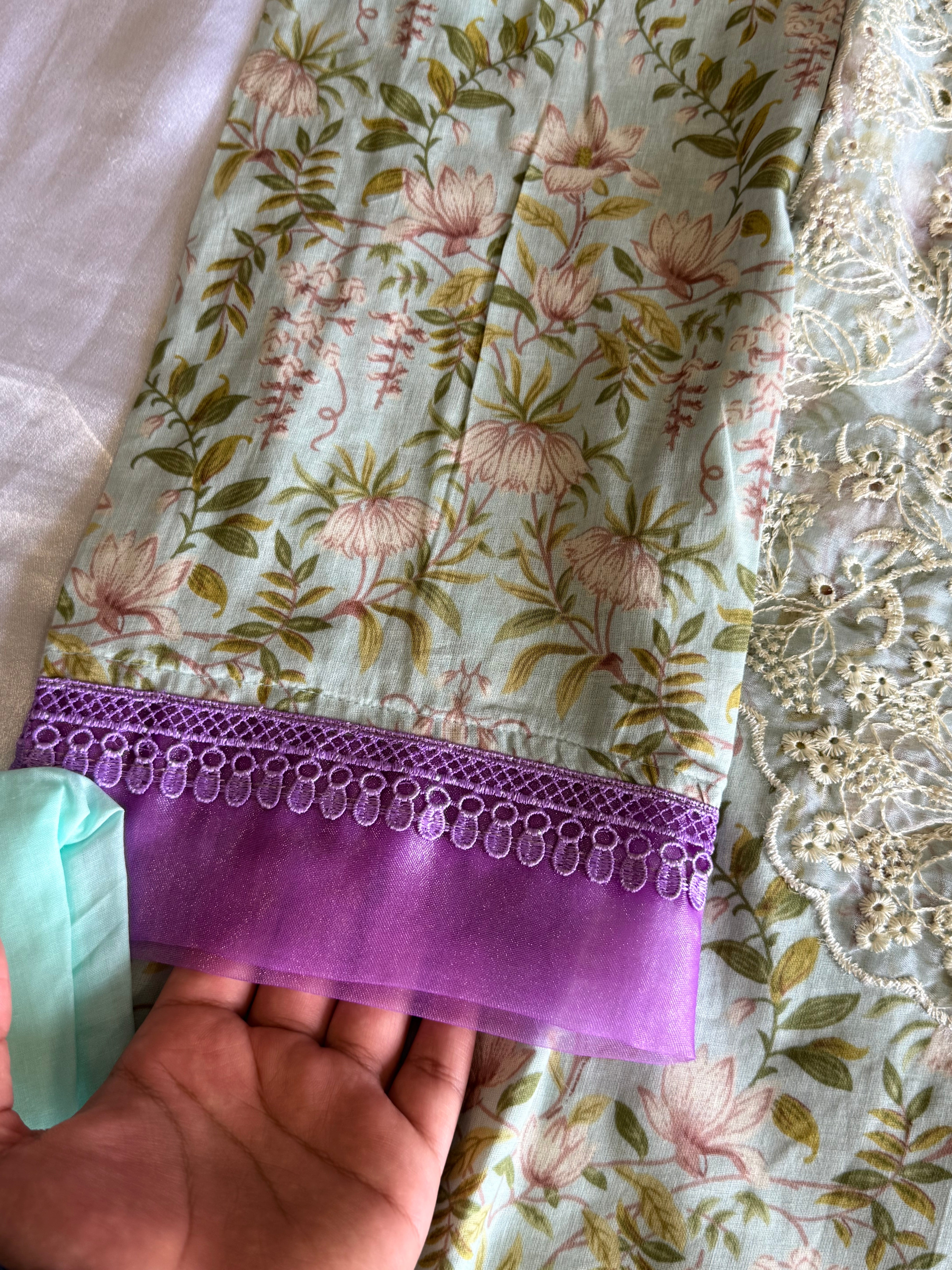MARIA B COTTON PATCH READYMADE SUIT 4