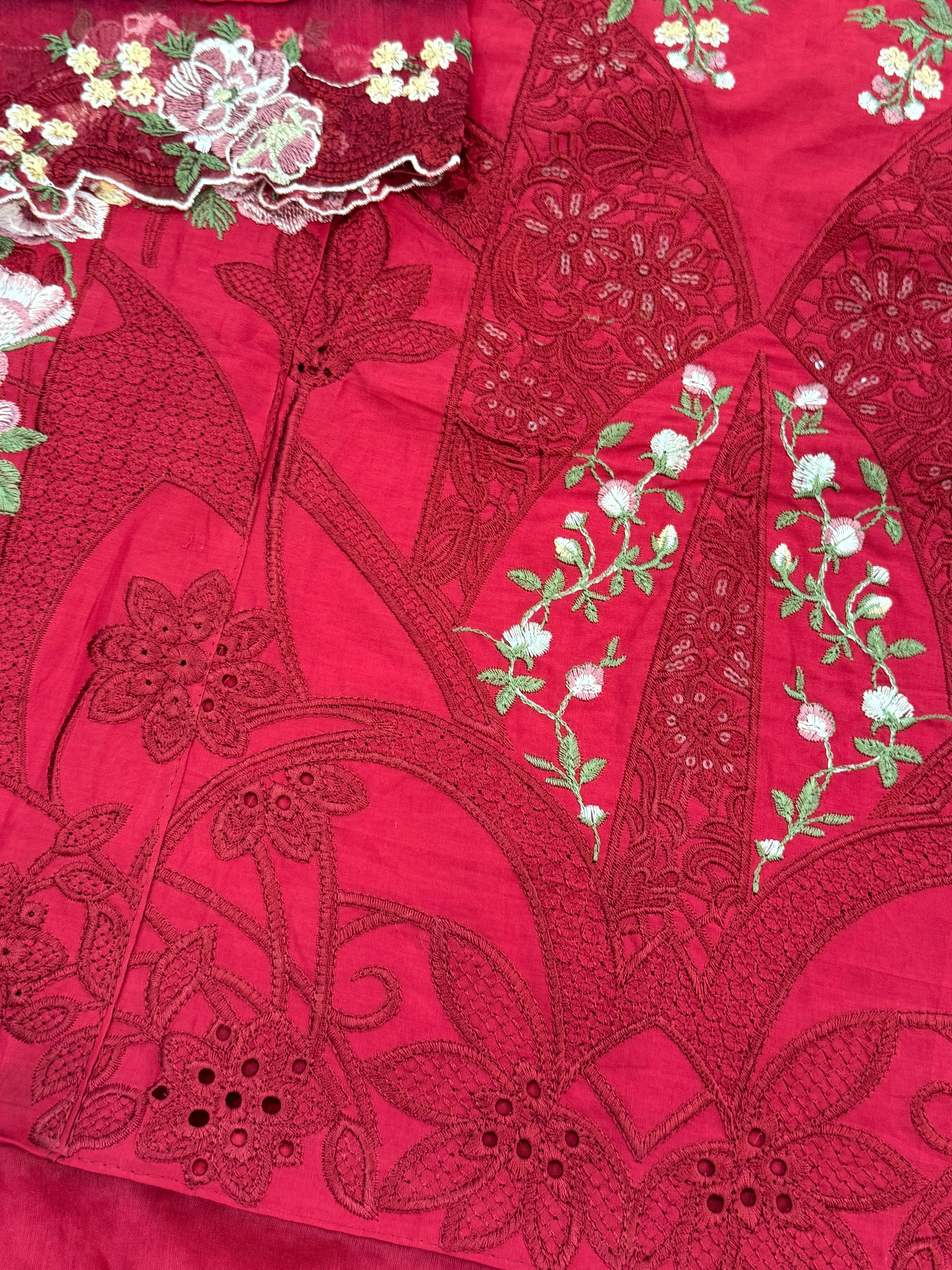 YUMNA COTTON EMBROIDERY SUIT 2 Q
